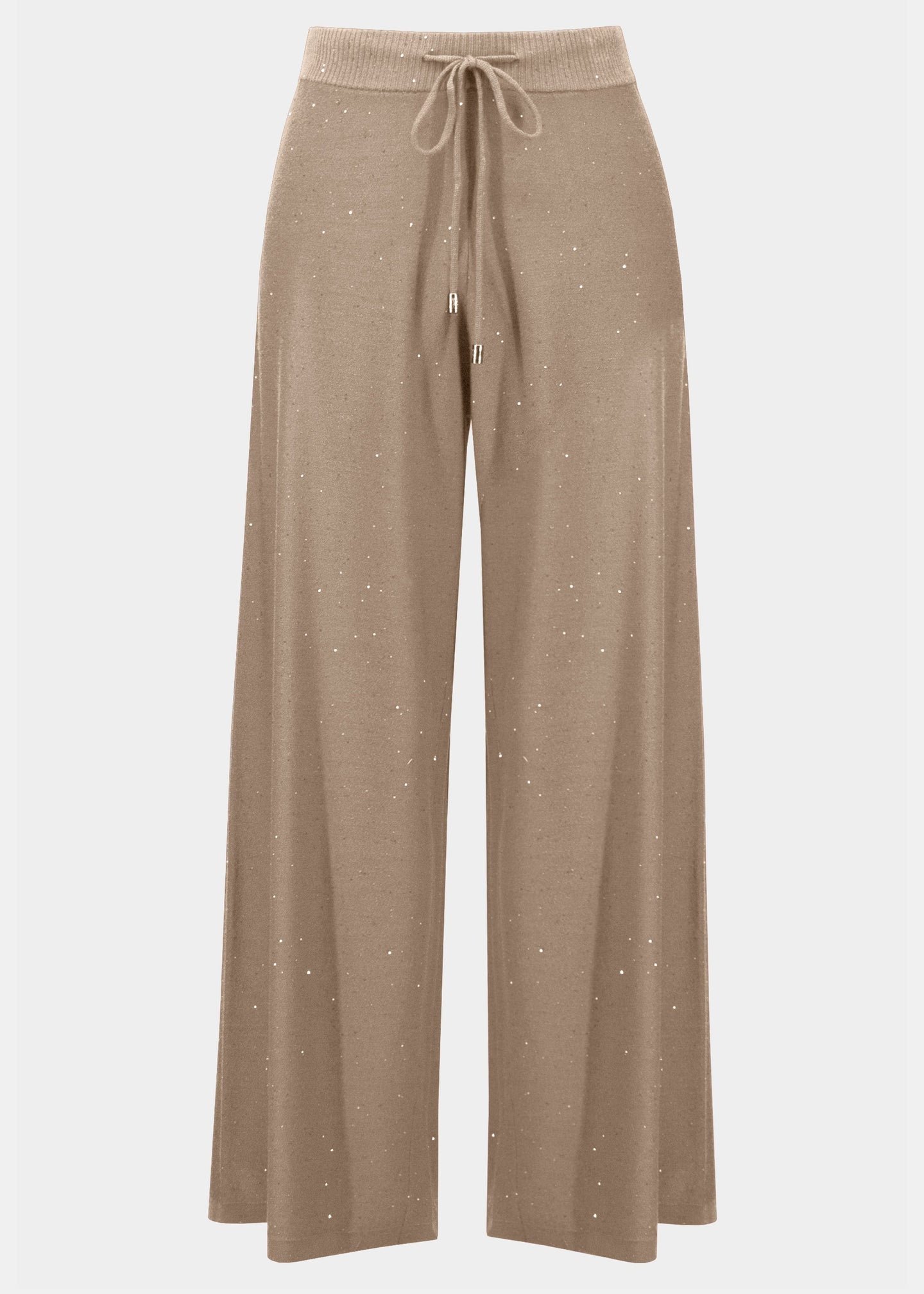 Joseph Ribkoff - Sequined Sweater Knit Culotte Pants
