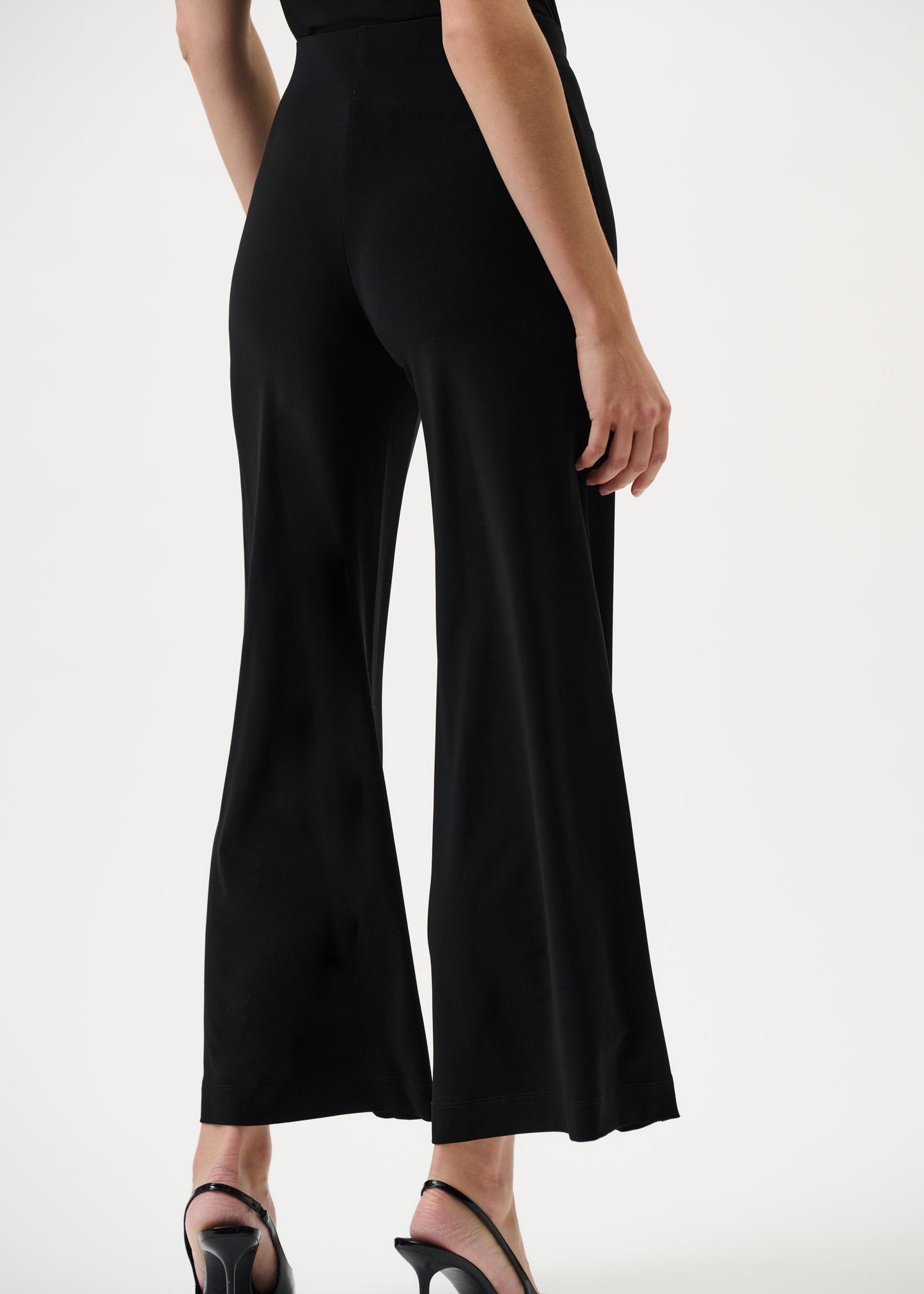 Joseph Ribkoff - Silky Knit Pull-On Wide-Leg Pants