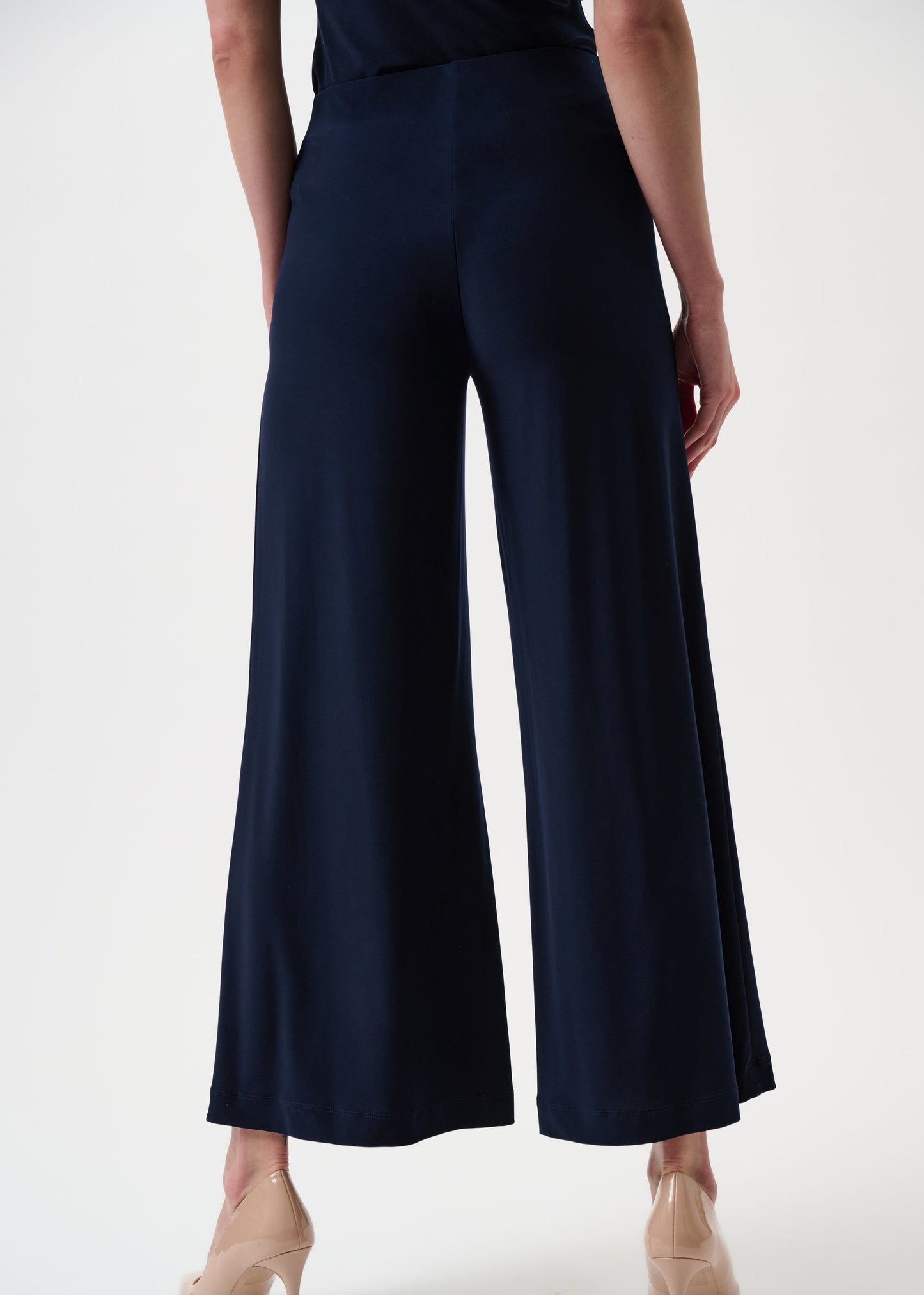 Joseph Ribkoff - Silky Knit Pull-On Wide-Leg Pants
