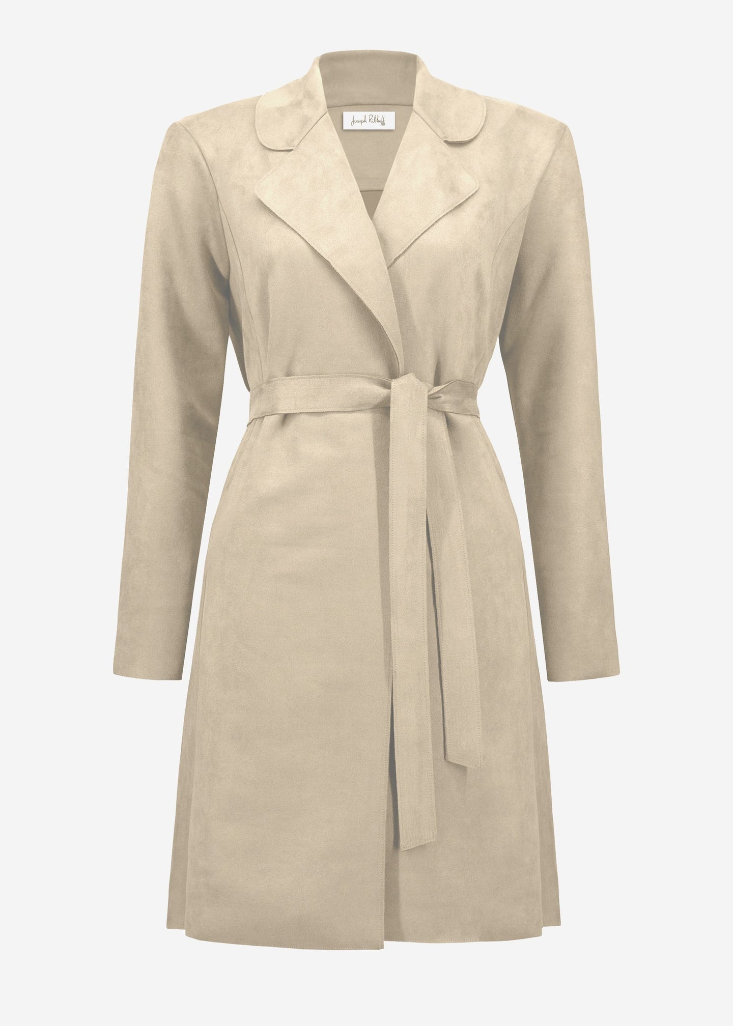 Joseph Ribkoff - Scuba Suede Straight Coat