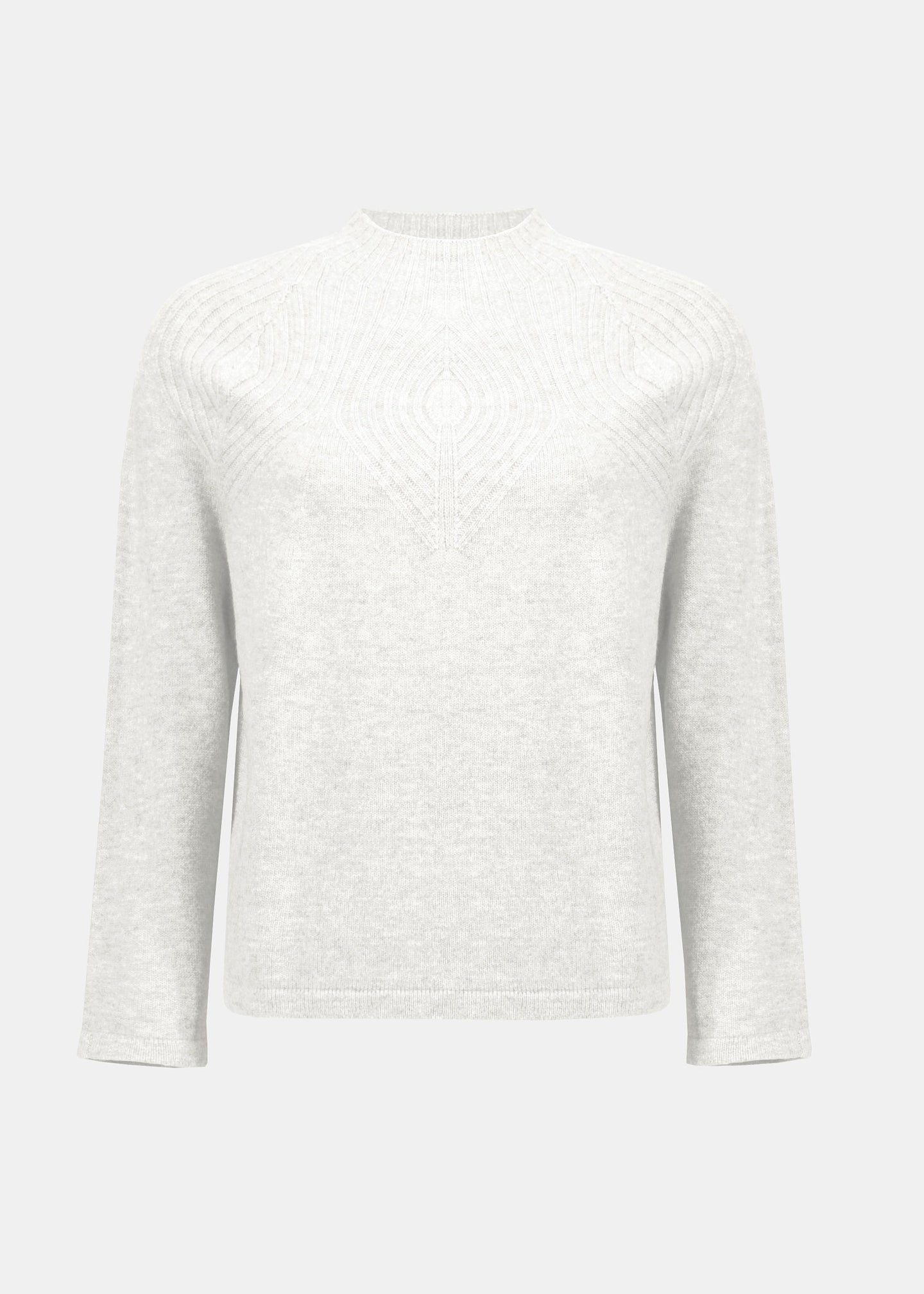 Joseph Ribkoff - Wool Blend Sweater with Placement Stitch