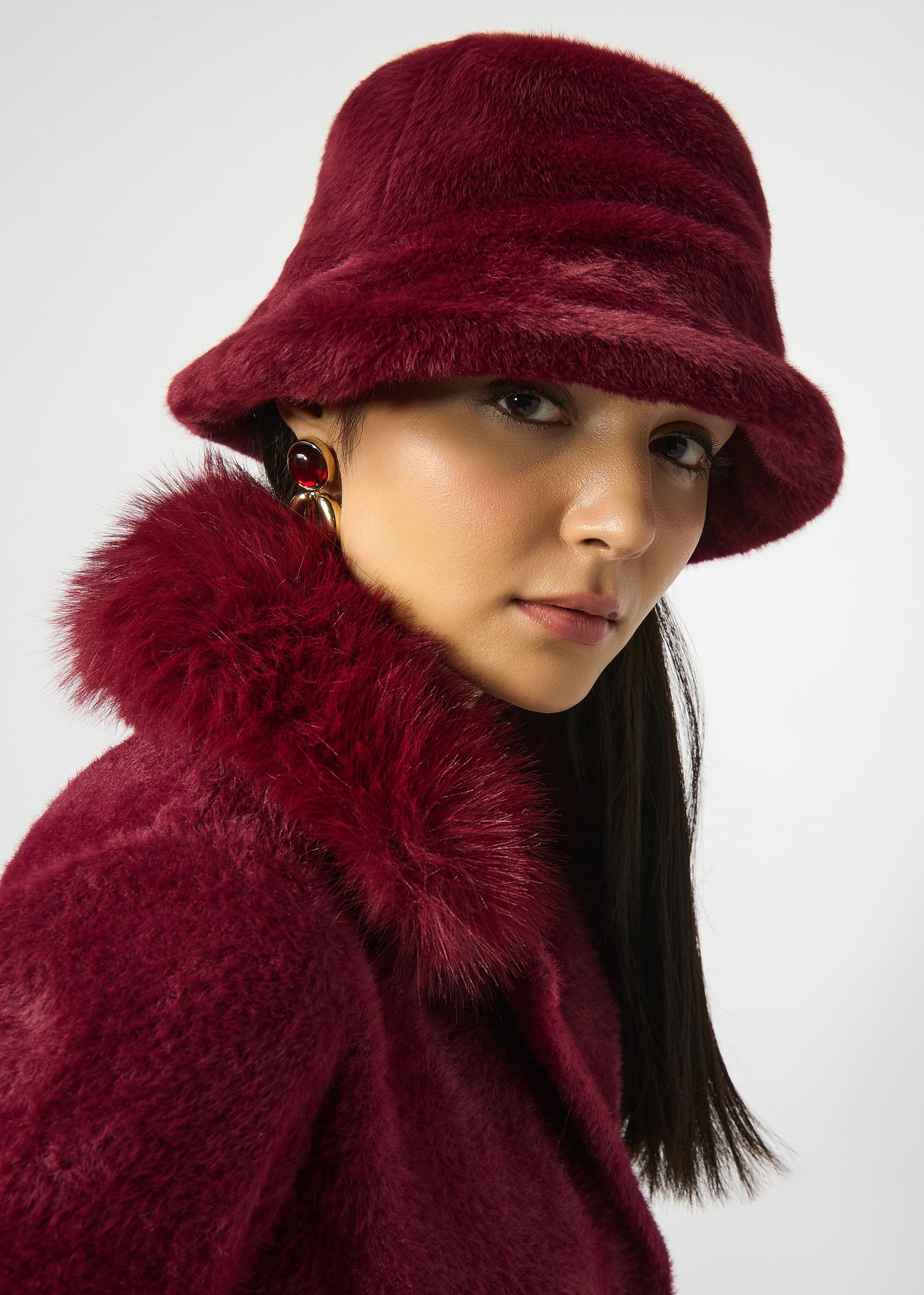 Joseph Ribkoff - Faux Fur Bucket Hat