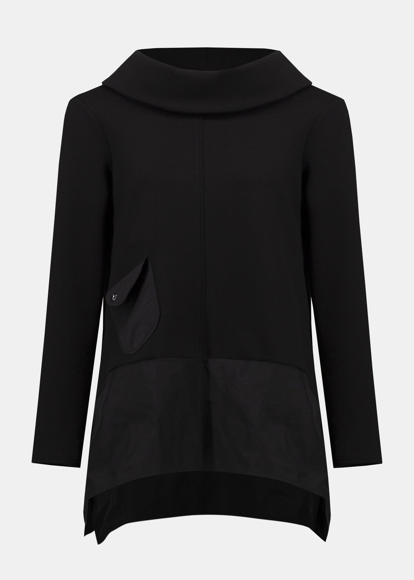 Joseph Ribkoff - Scuba Jersey and Memory Trapeze Tunic