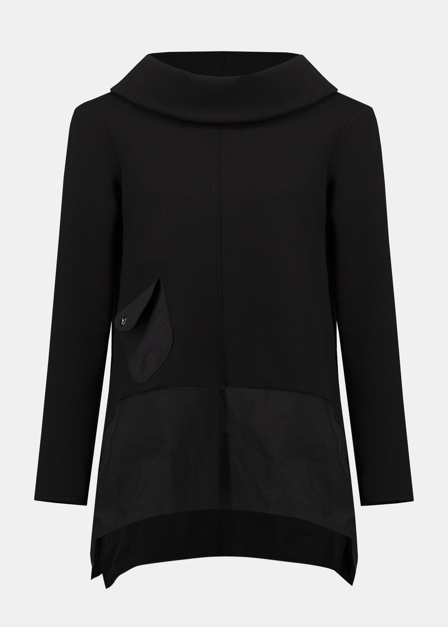 Joseph Ribkoff - Scuba Jersey and Memory Trapeze Tunic