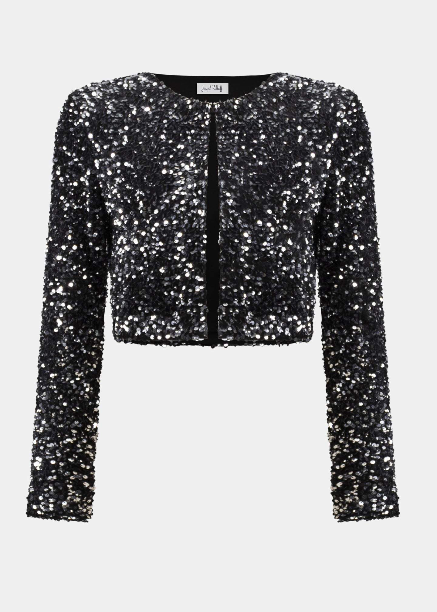 Joseph Ribkoff - Sequined Velvet Cropped Cover-Up