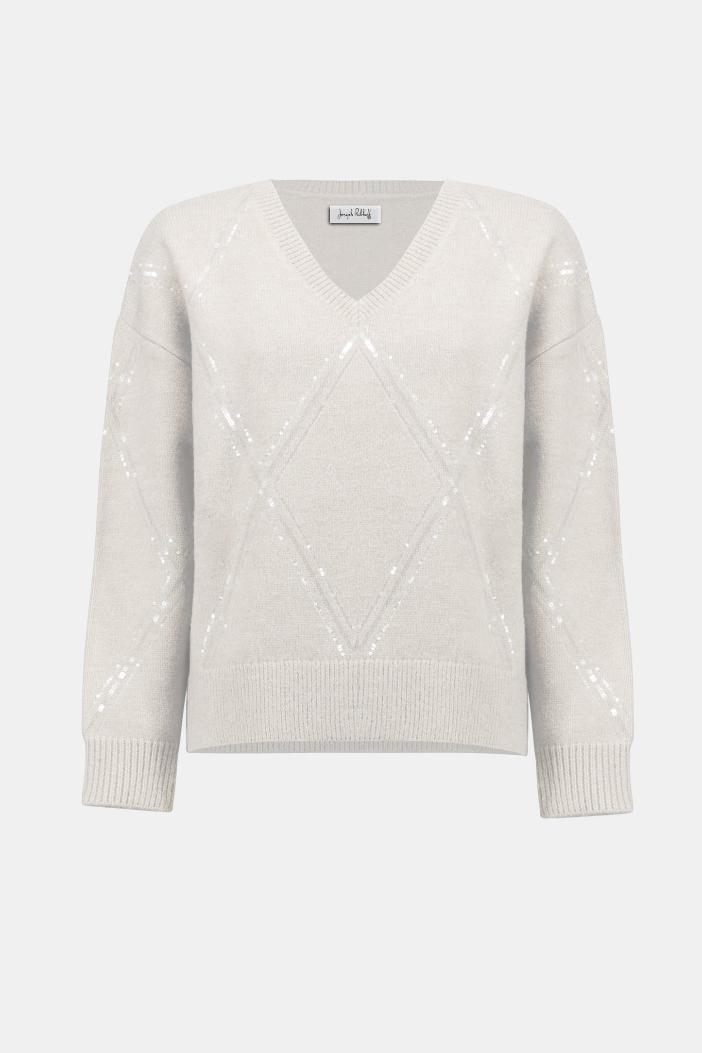 Joseph Ribkoff - Sweater Knit Pullover with Sequins
