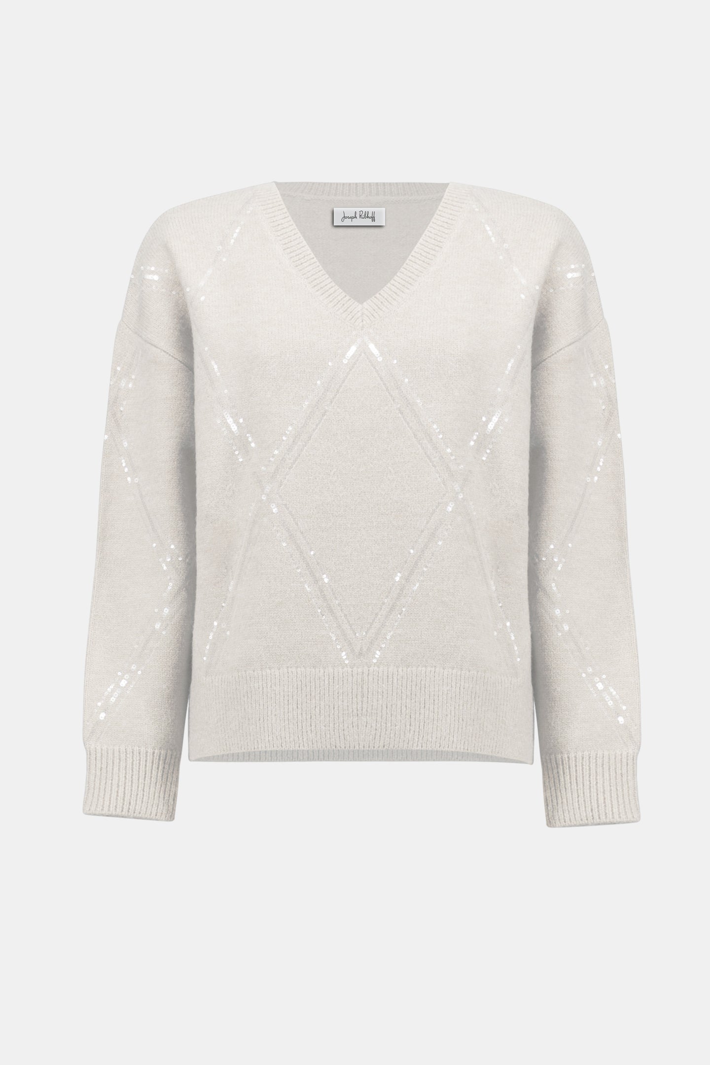 Joseph Ribkoff - Sweater Knit Pullover with Sequins
