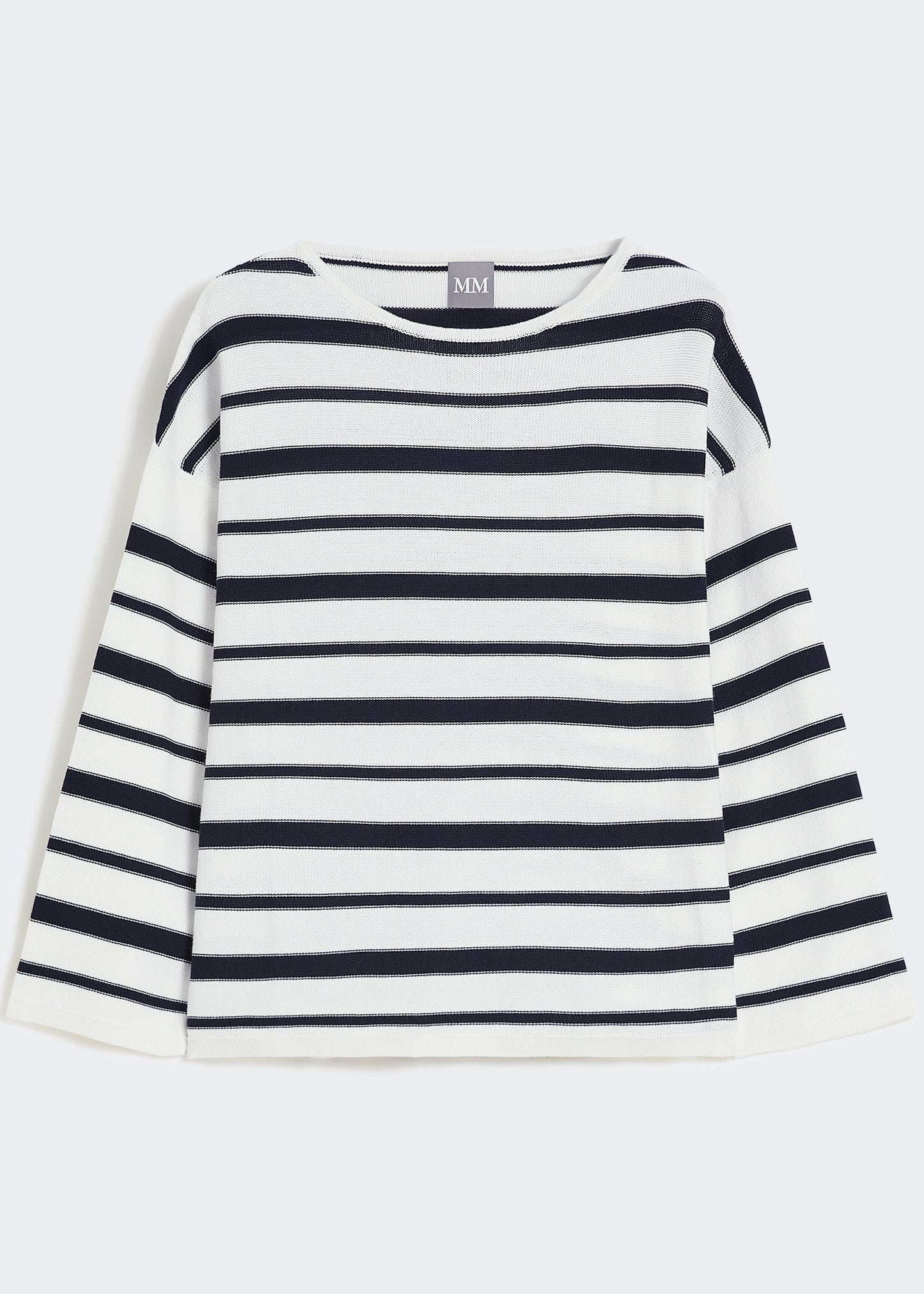 MM by MaxMara - Locusta Striped Cotton Sweater