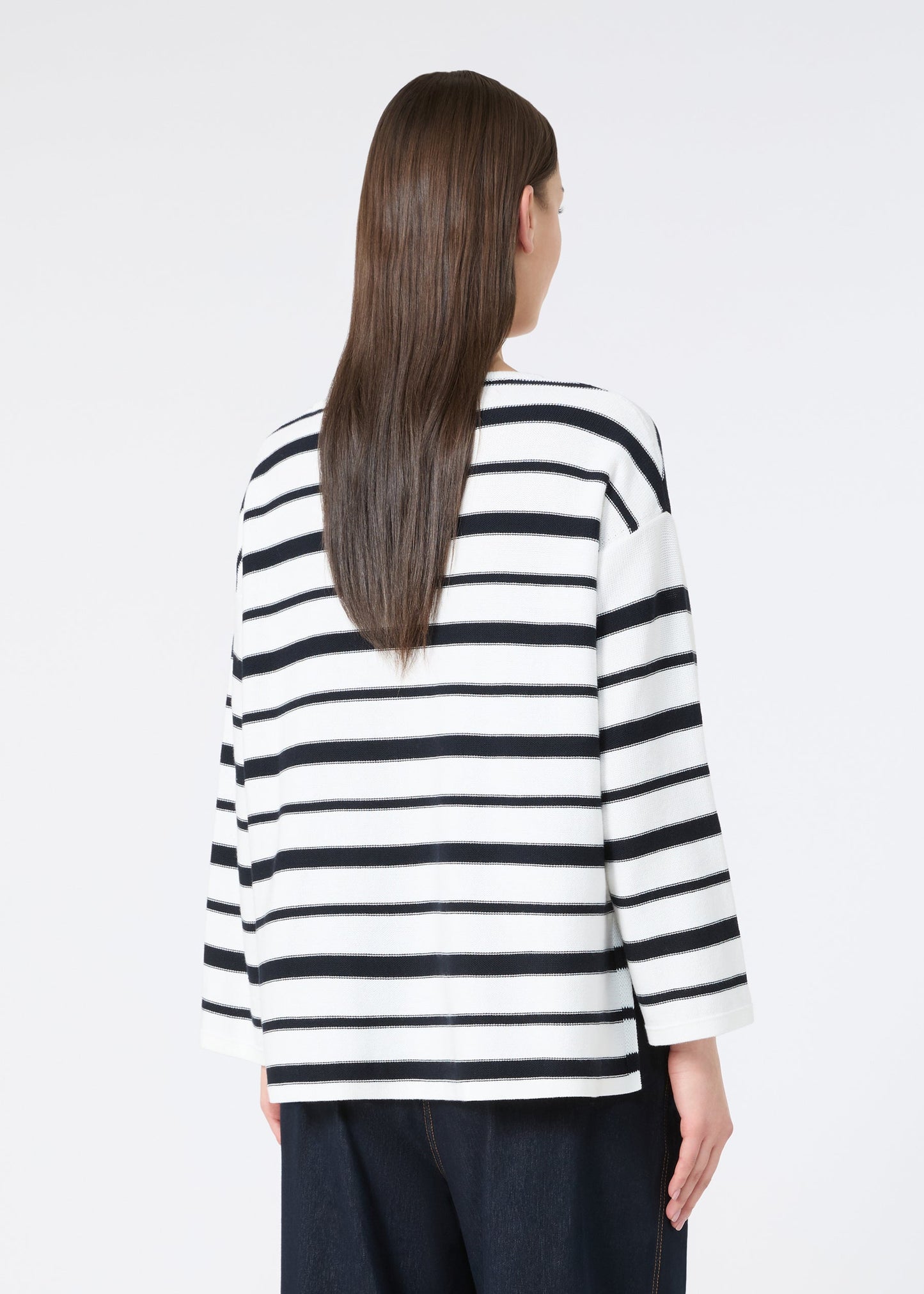 MM by MaxMara - Locusta Striped Cotton Sweater