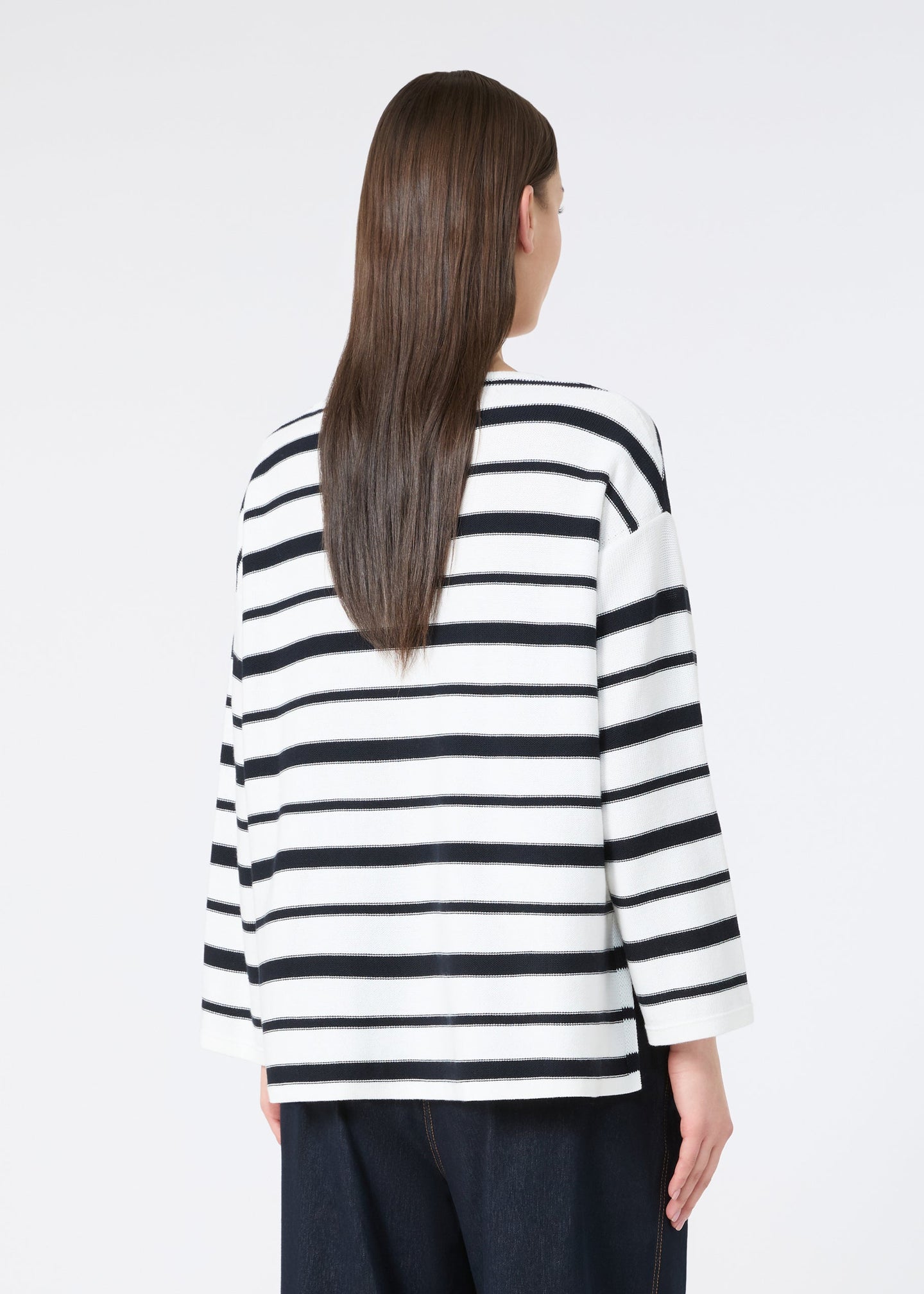 MM by MaxMara - Locusta Striped Cotton Sweater
