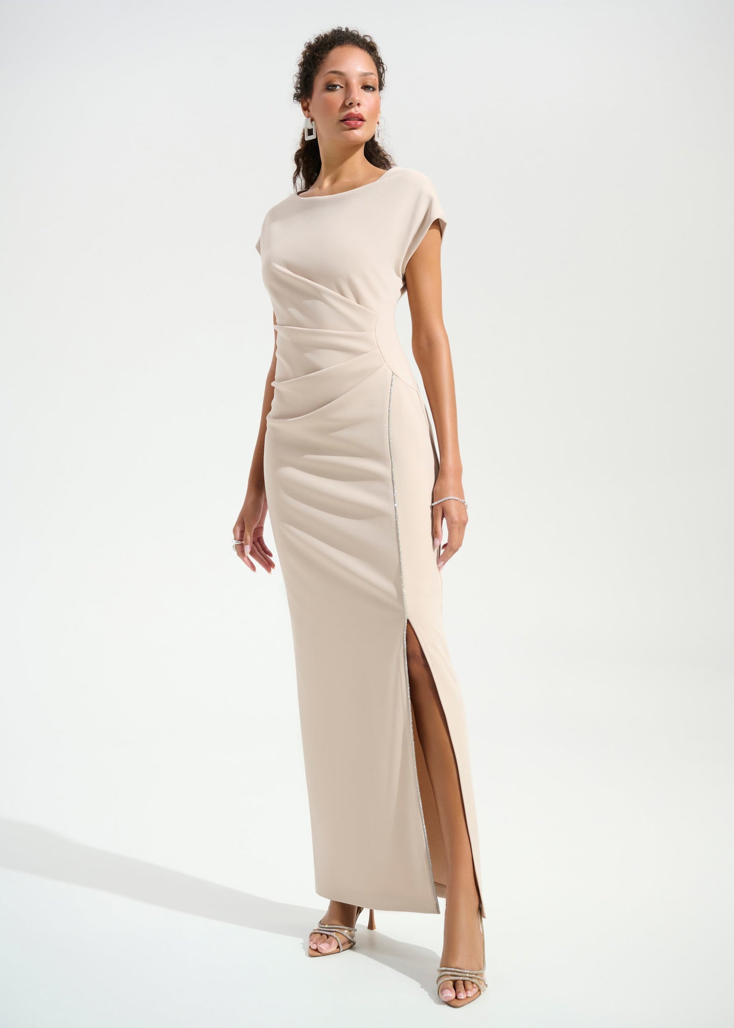 Joseph Ribkoff - Signature Scuba Crepe Sheath Gown
