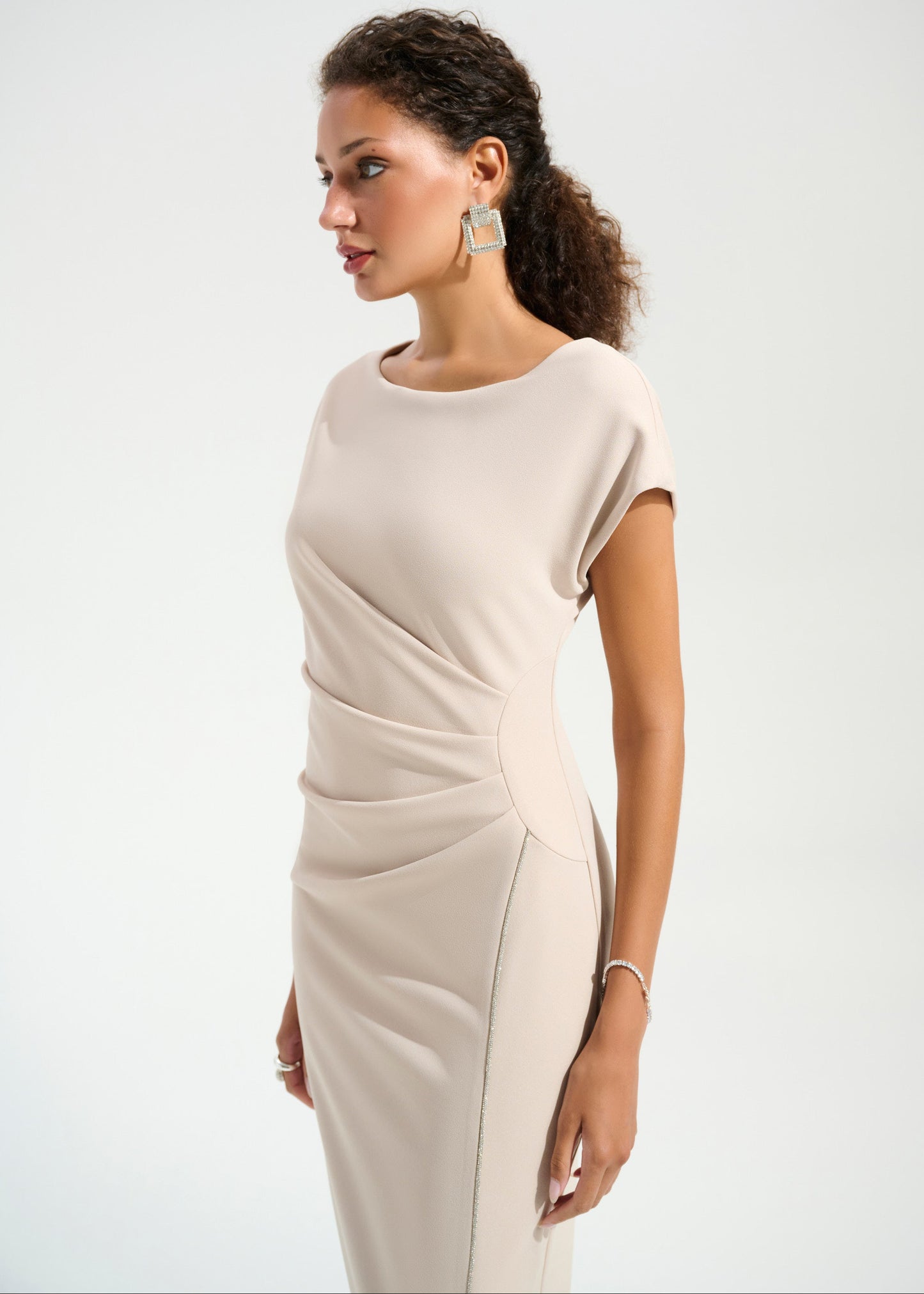 Joseph Ribkoff - Signature Scuba Crepe Sheath Gown