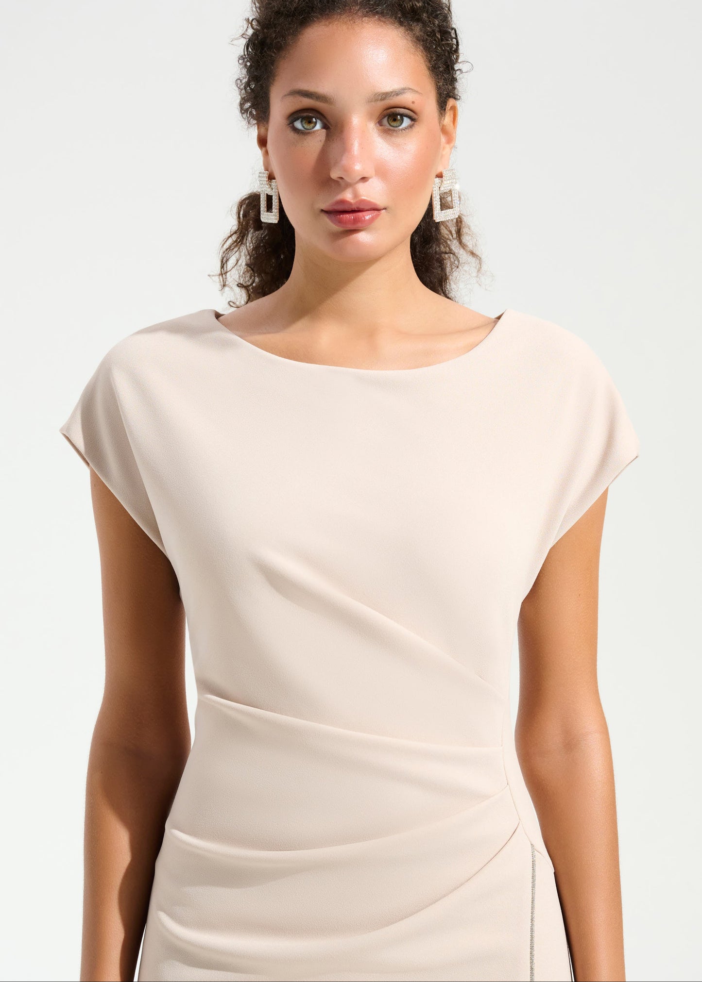 Joseph Ribkoff - Signature Scuba Crepe Sheath Gown