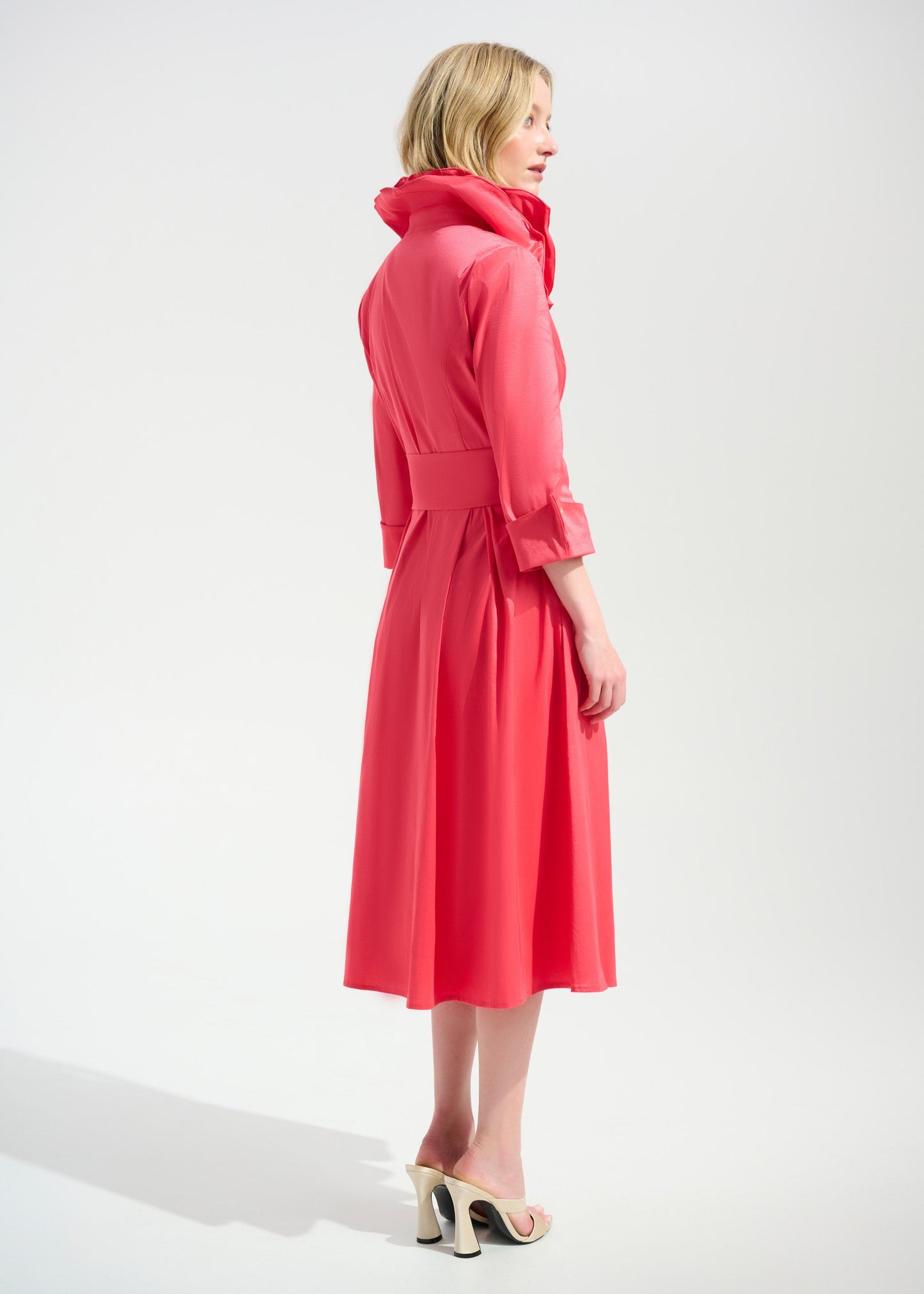 Joseph Ribkoff - Signature Stretch Taffeta Fit And Flare Dress