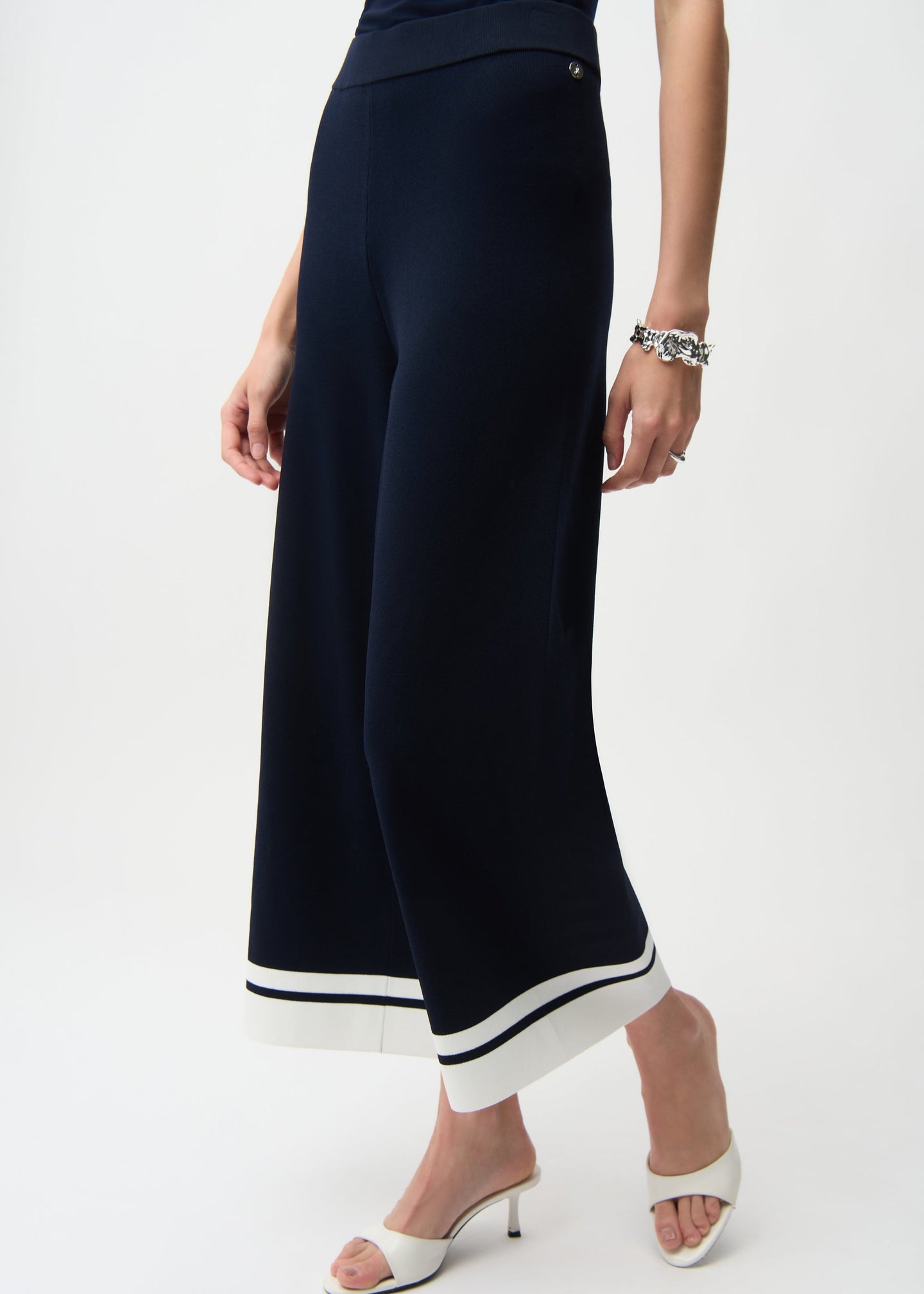 Joseph Ribkoff - Culotte Pants With Stripe Detail