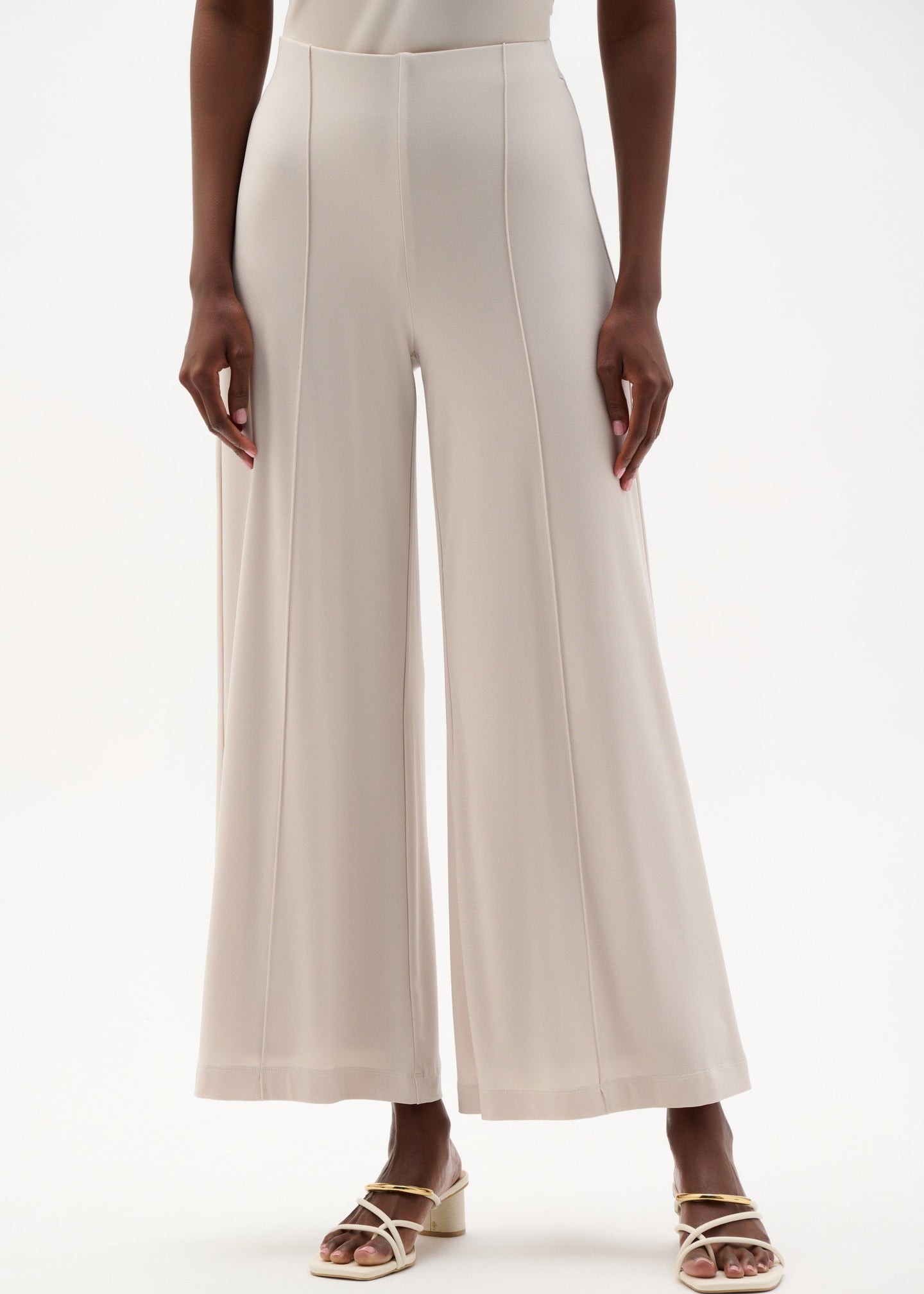 Joseph Ribkoff - Silky Knit Wide Leg Pull-On Pants
