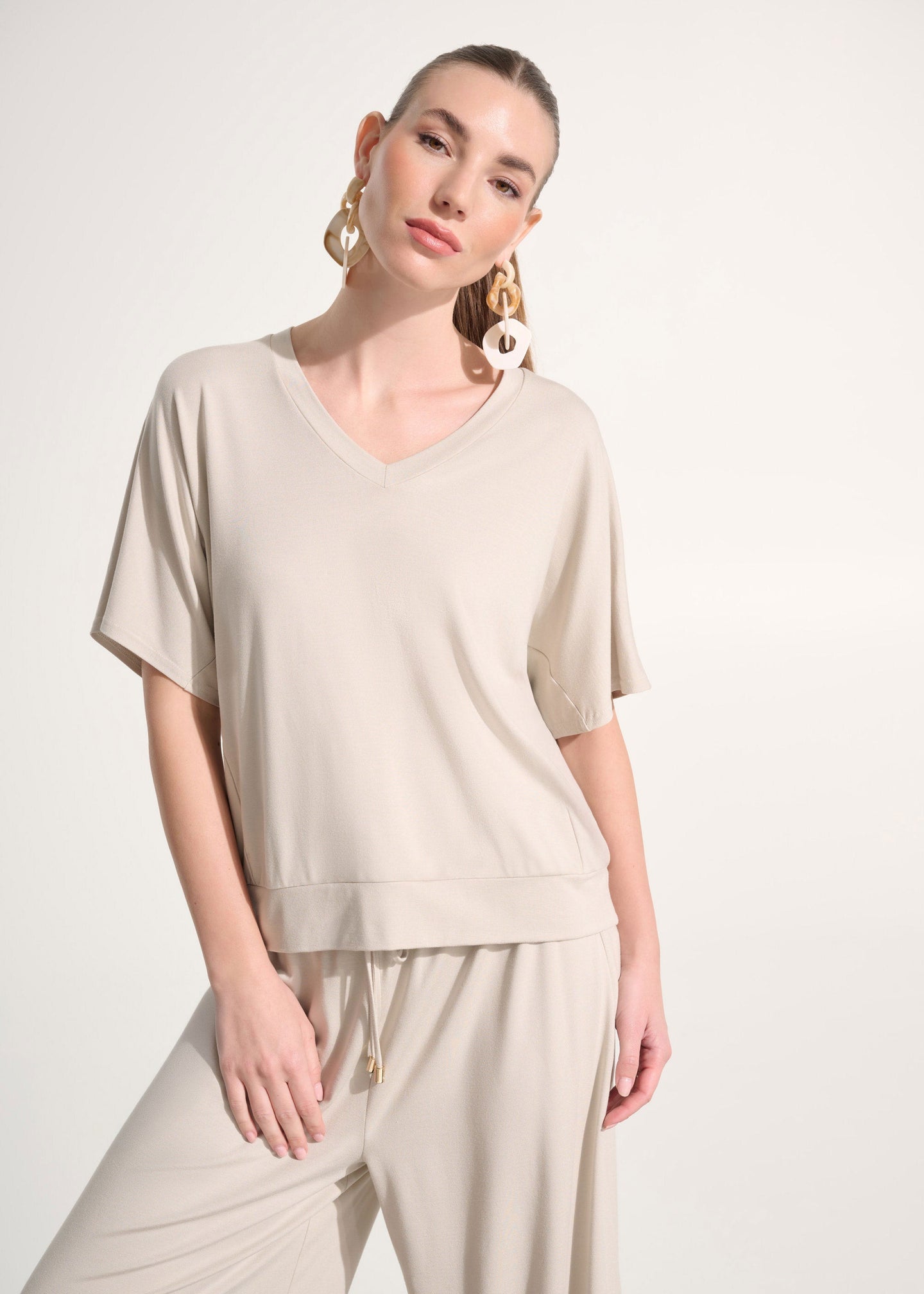 Joseph Ribkoff - Jersey Dolman Sleeve Boxy Top