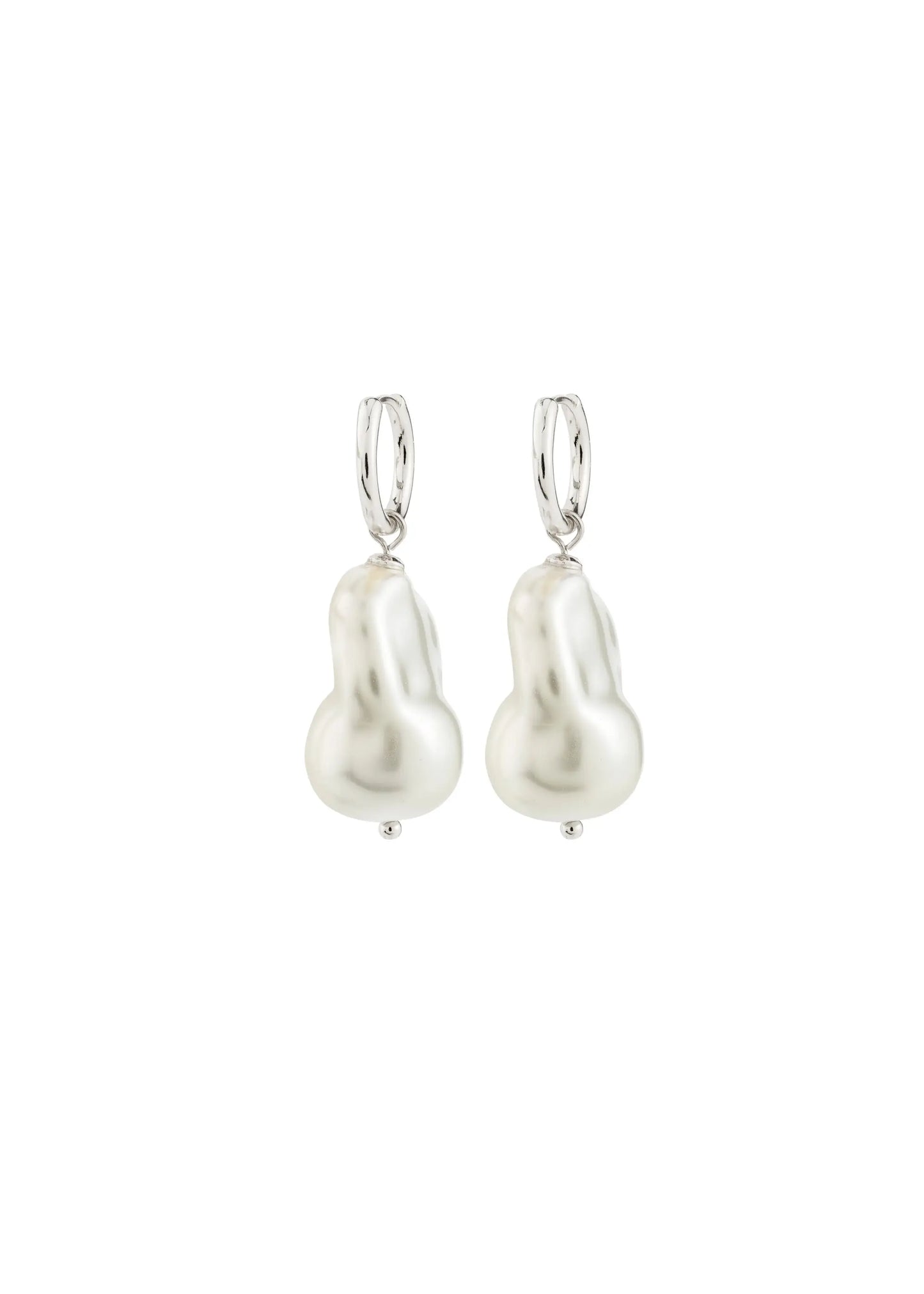 SILVER PLATED / WHITE