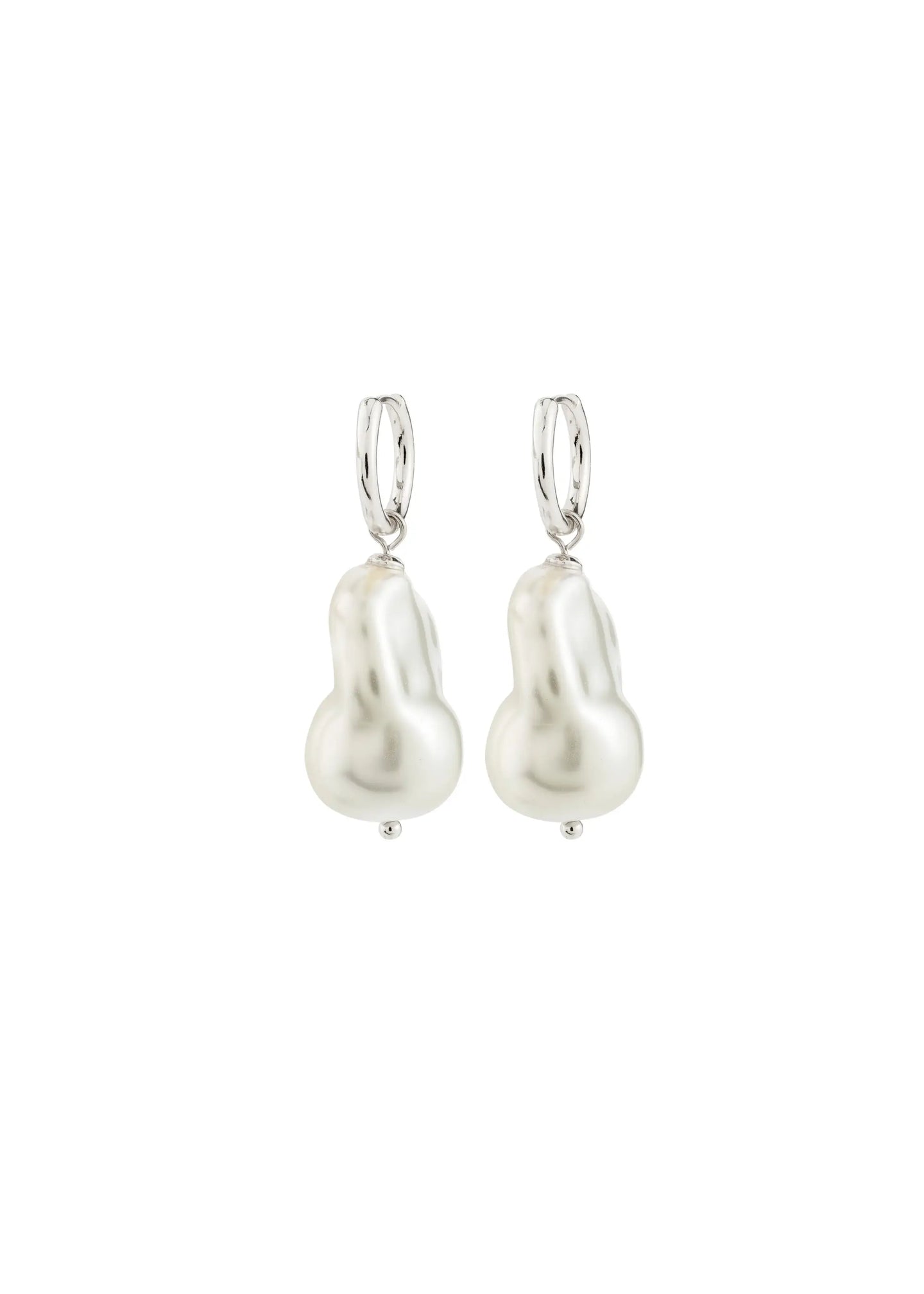 SILVER PLATED / WHITE