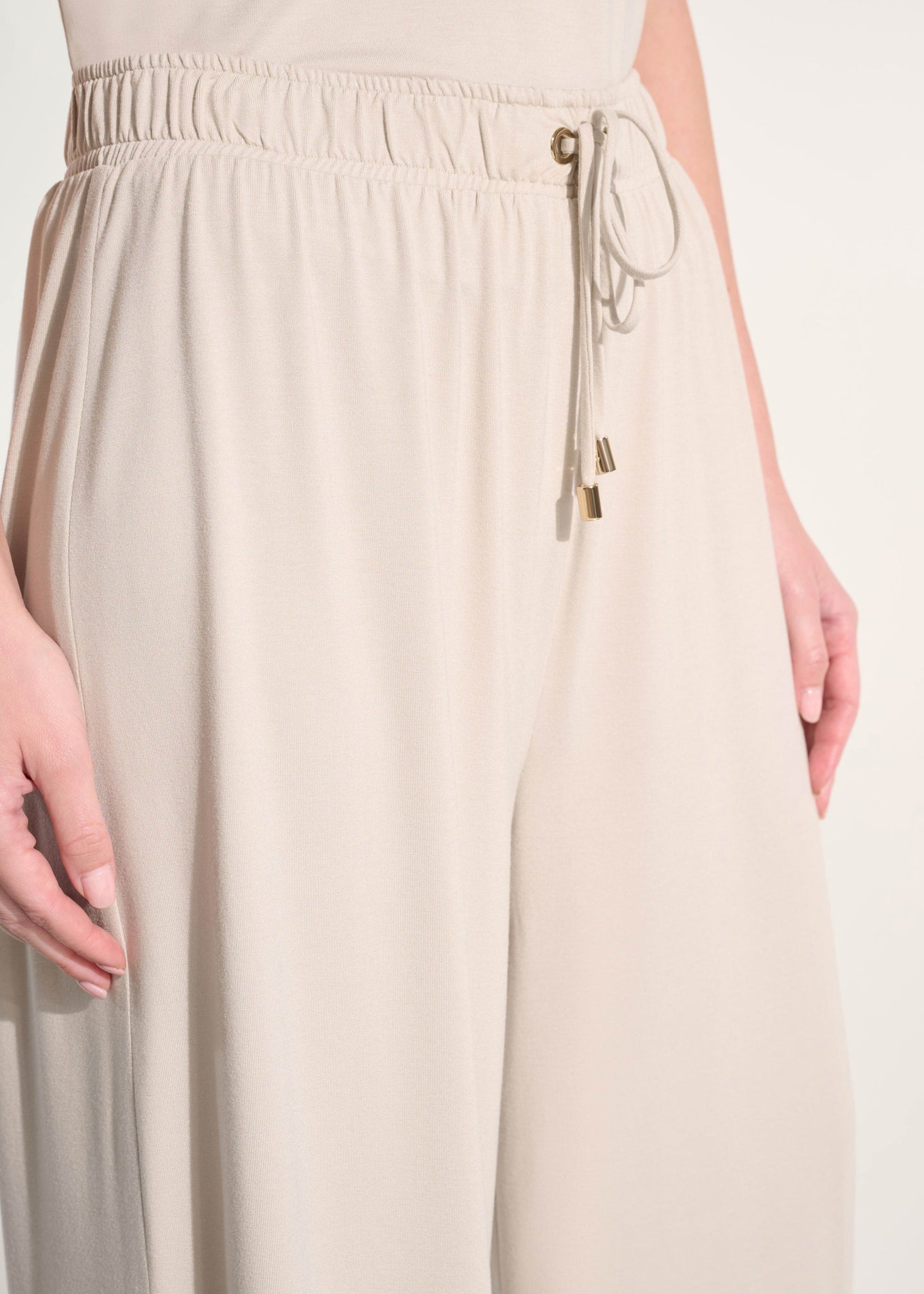 Joseph Ribkoff - Jersey Pull-On Culotte Pant With Tie Waist