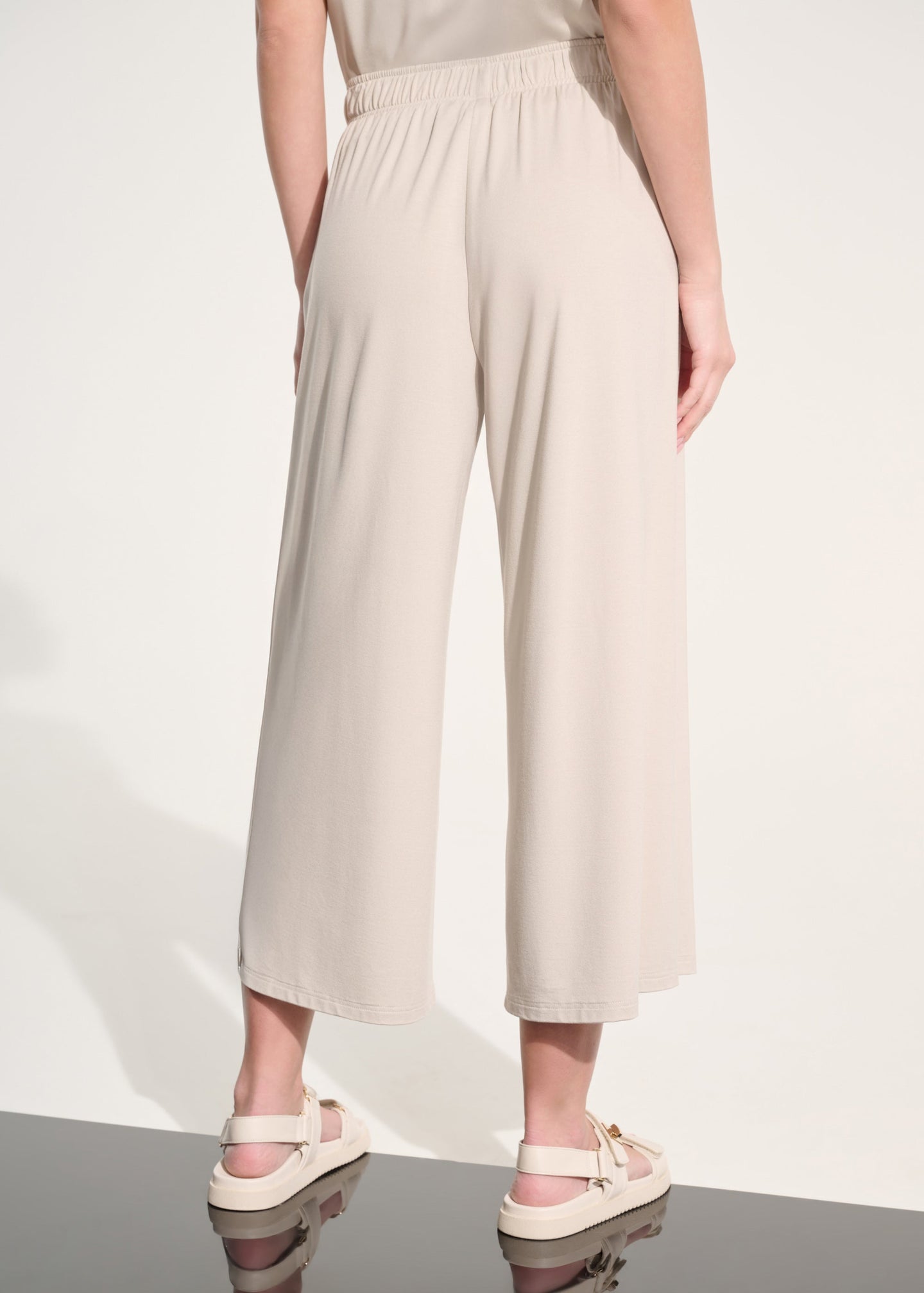 Joseph Ribkoff - Jersey Pull-On Culotte Pant With Tie Waist