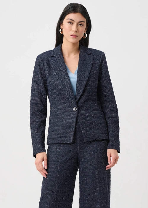Joseph Ribkoff - Lurex Boucle Fitted Blazer