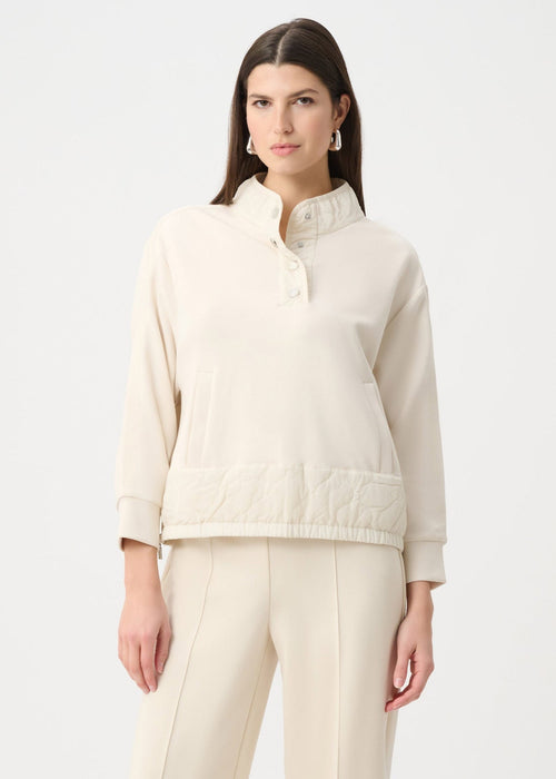 Joseph Ribkoff - Scuba Jersey Funnel-Neck Jacket