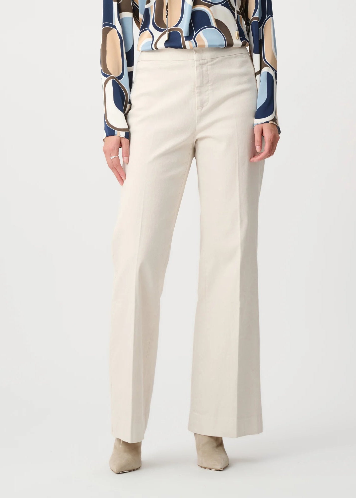 Joseph Ribkoff - Chloe Stretch Denim High-Rise Wide Leg Jeans