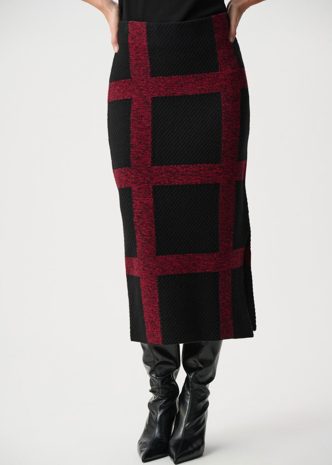 BLACK/DEEP CHERRY
