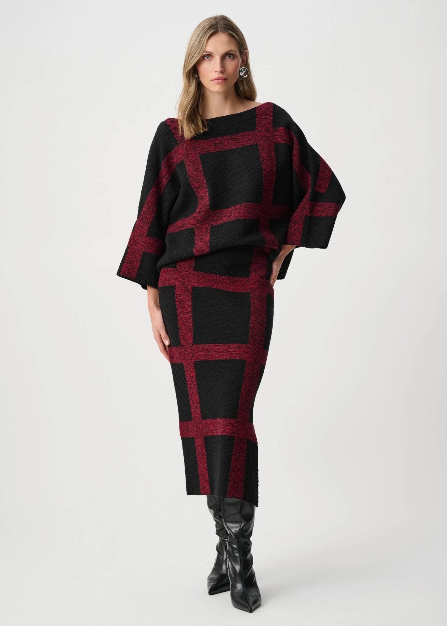 BLACK/DEEP CHERRY