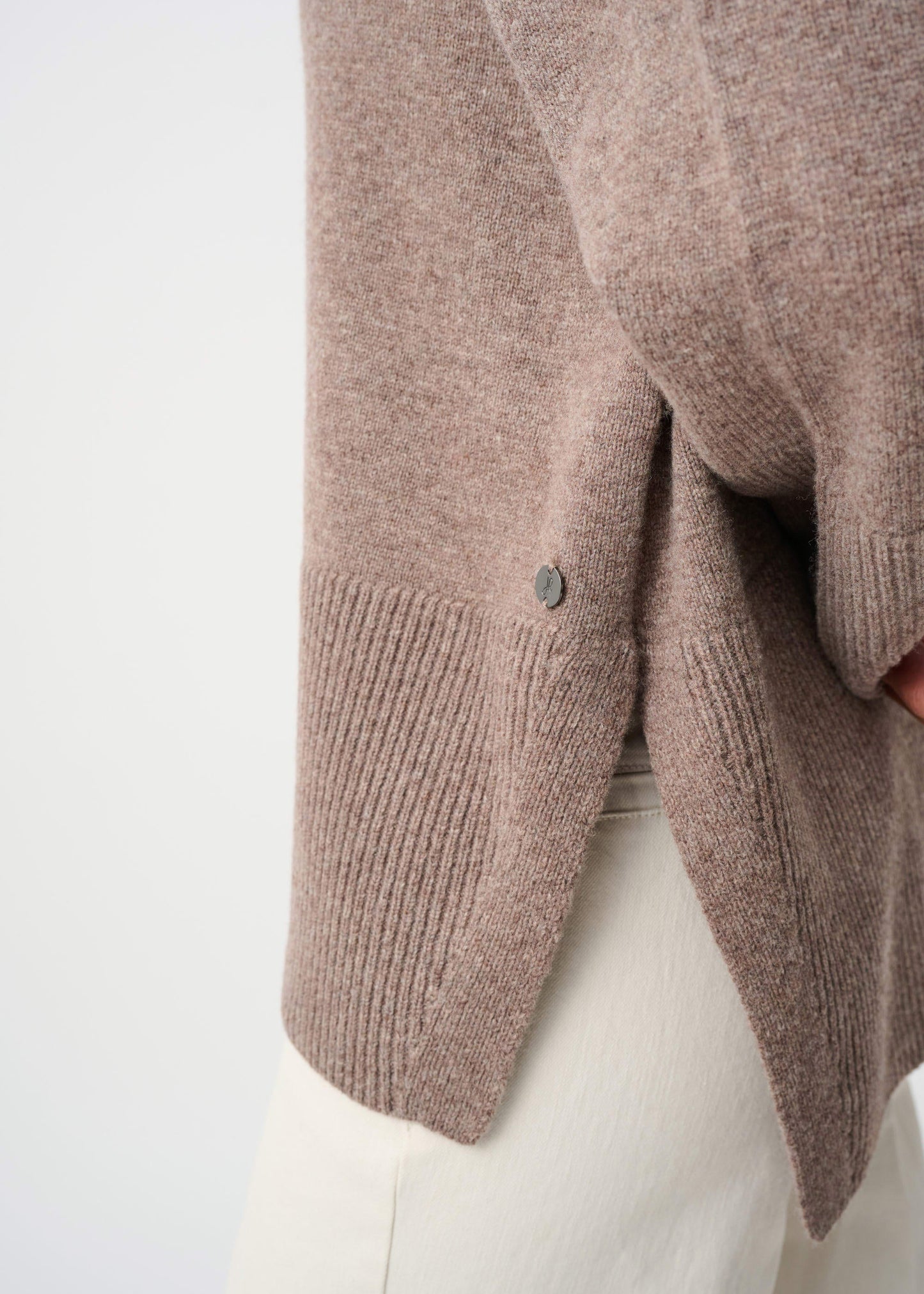 Joseph Ribkoff - Wool Boxy Crewneck Sweater