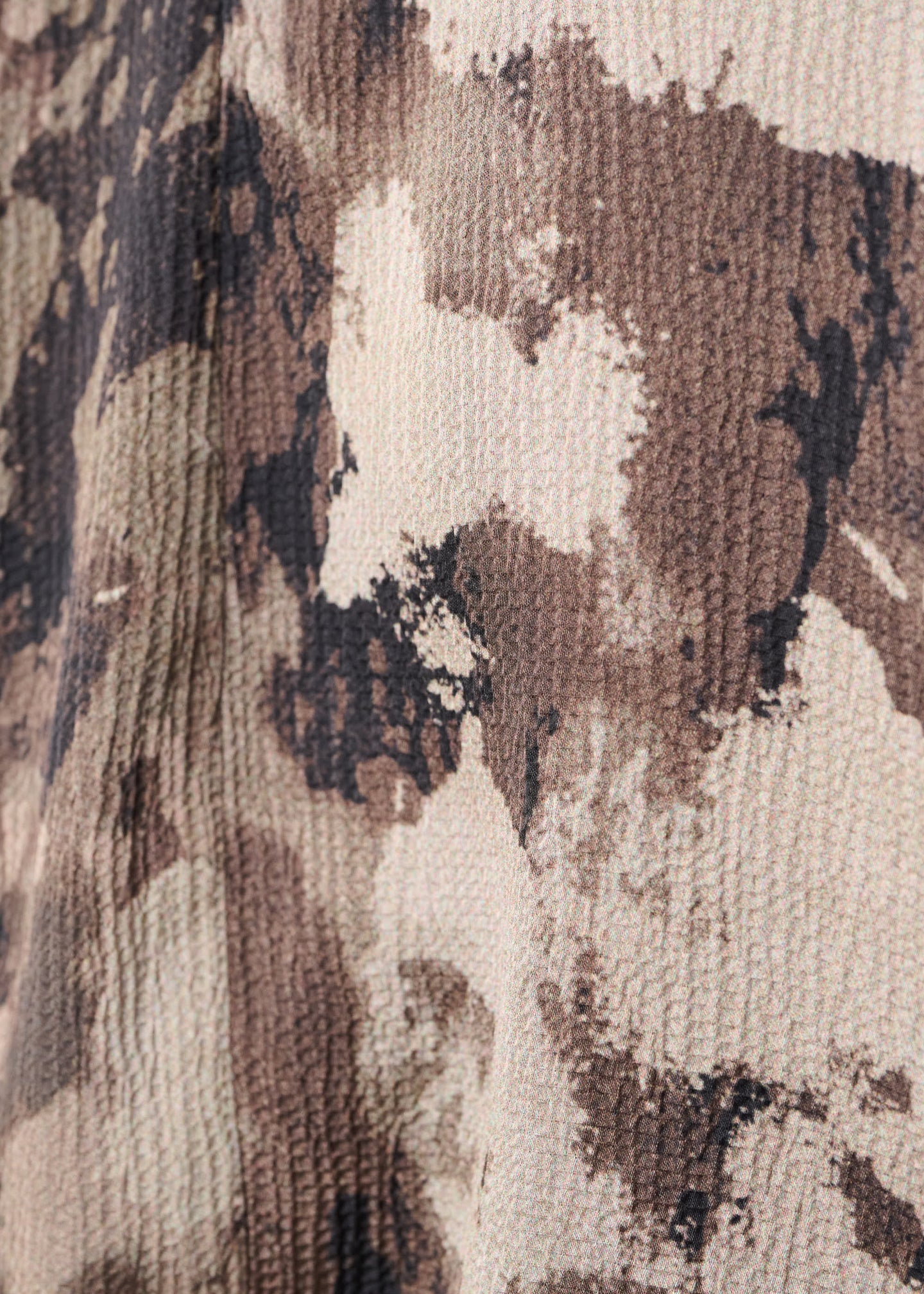 Joseph Ribkoff - Abstract Print Satin Wrap Top