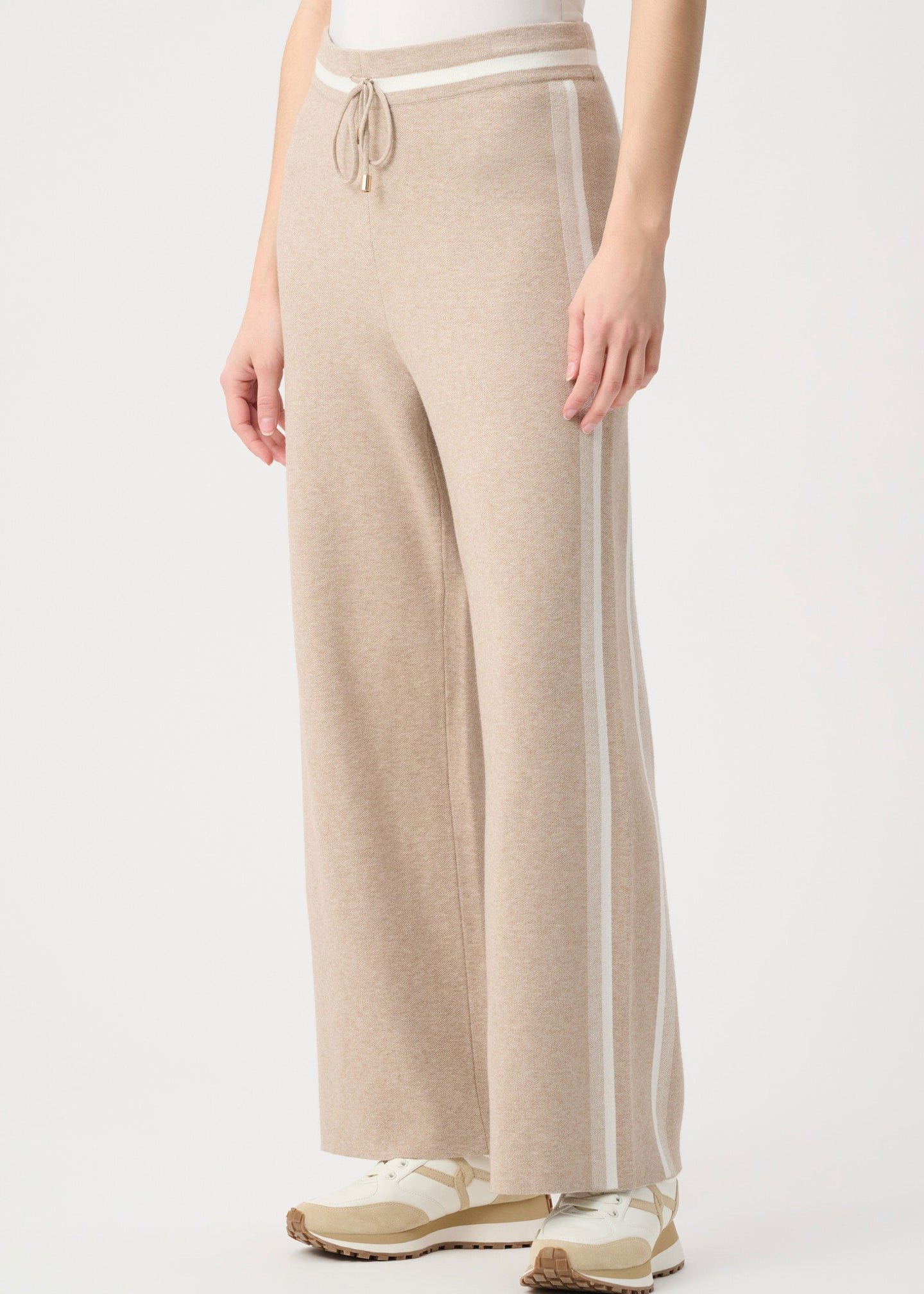 Joseph Ribkoff - Striped Wide Leg Sweater Pant