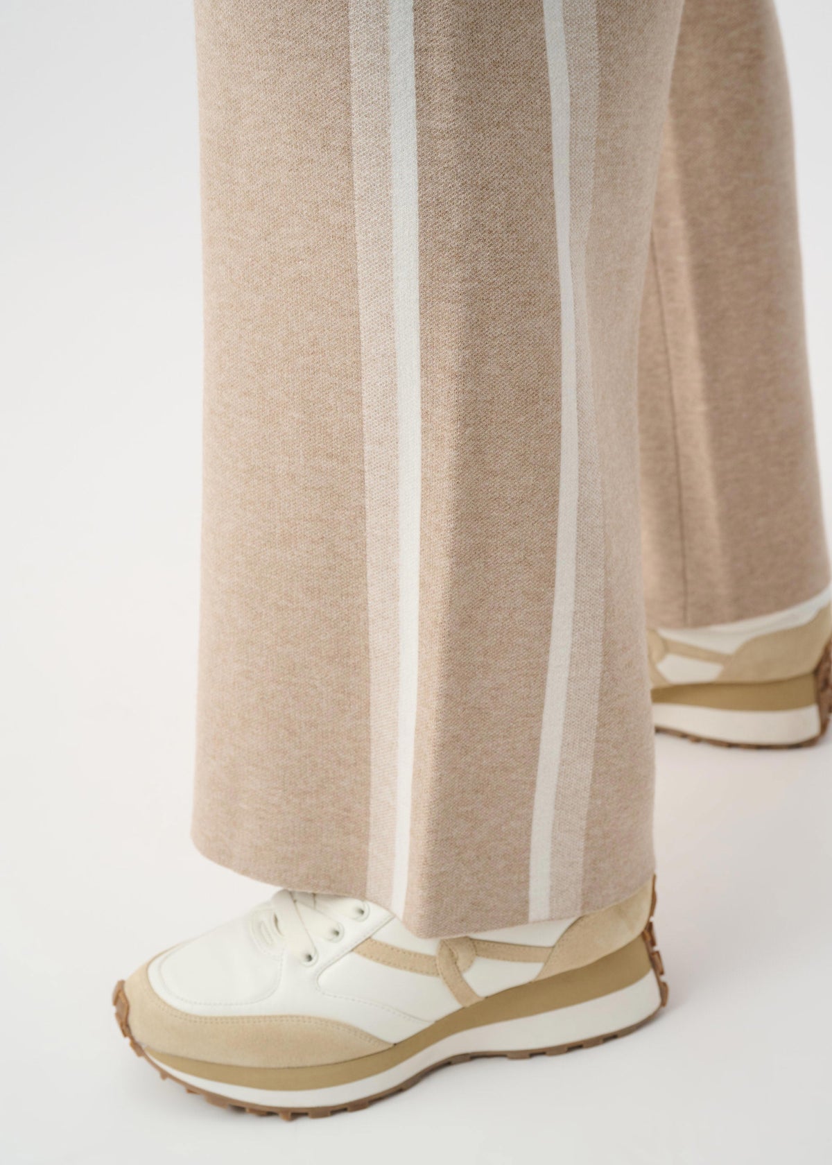Joseph Ribkoff - Striped Wide Leg Sweater Pant