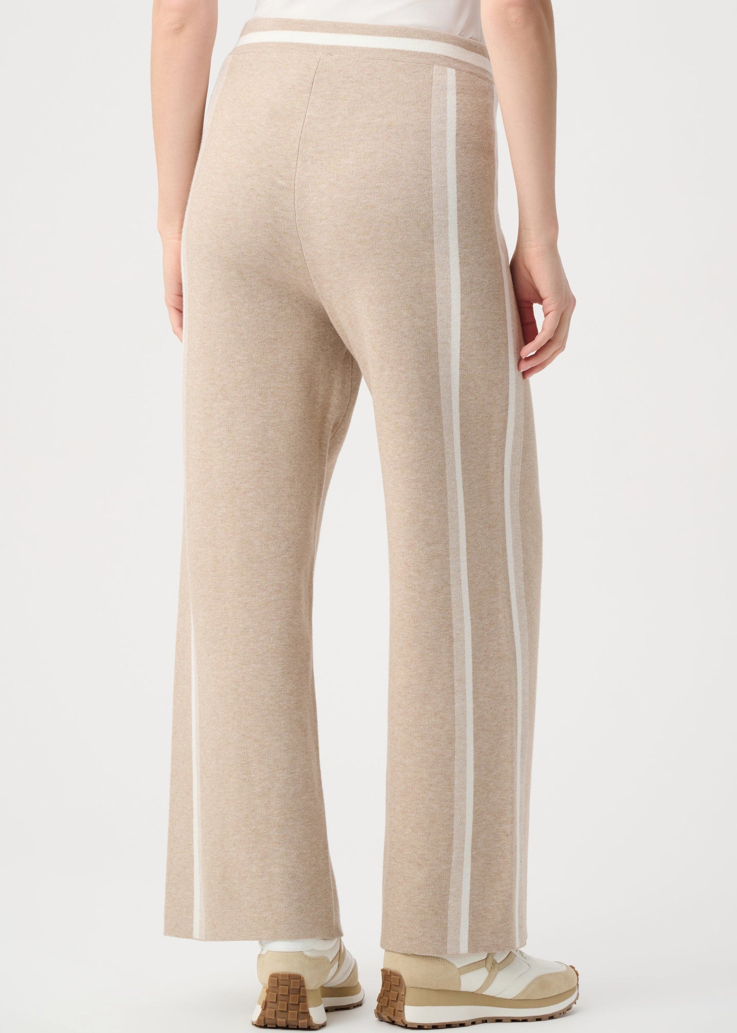 Joseph Ribkoff - Striped Wide Leg Sweater Pant