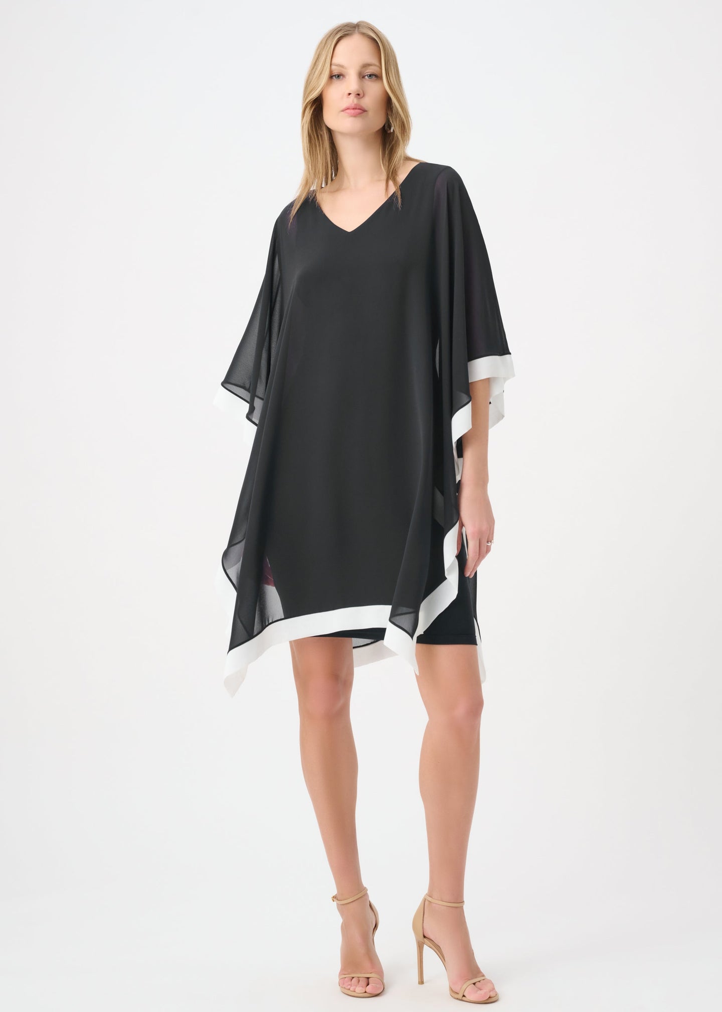 Joseph Ribkoff - Chiffon Overlay Dress