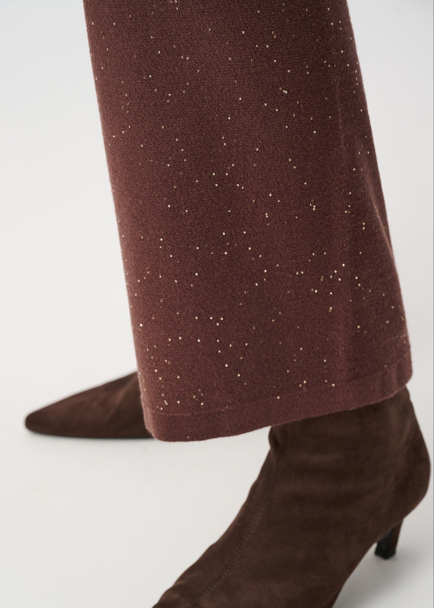 Joseph Ribkoff - Sequin Knit Drawstring Culottes