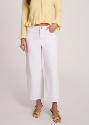 Yoga Jeans - Lily Wide Leg Jeans - White Lotus