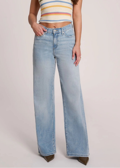 Yoga Jeans - Lily Wide Leg Jeans - Begonia