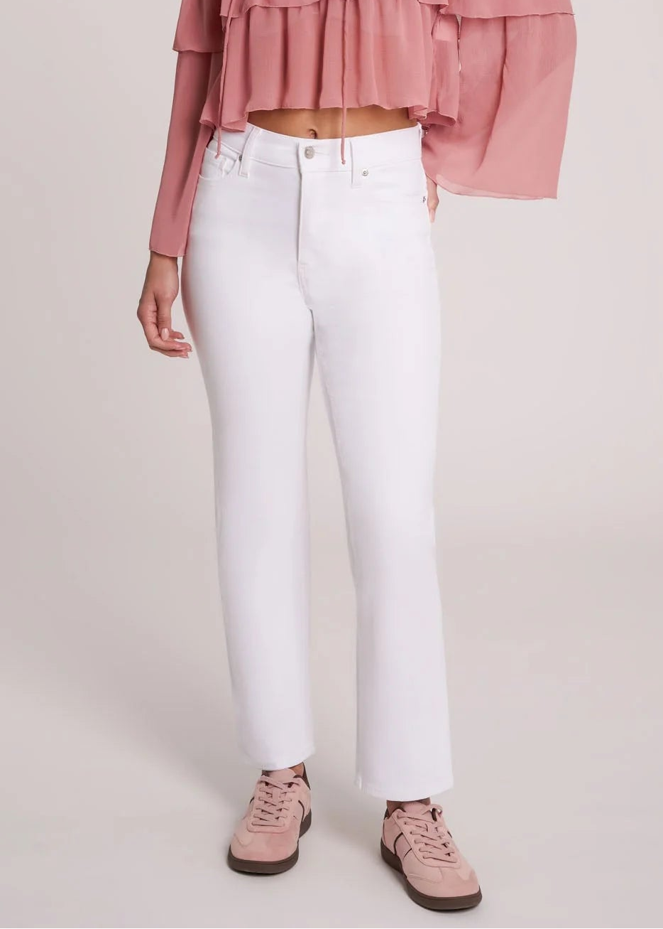 Yoga Jeans - Chloe Straight Classic Rise - White Lotus