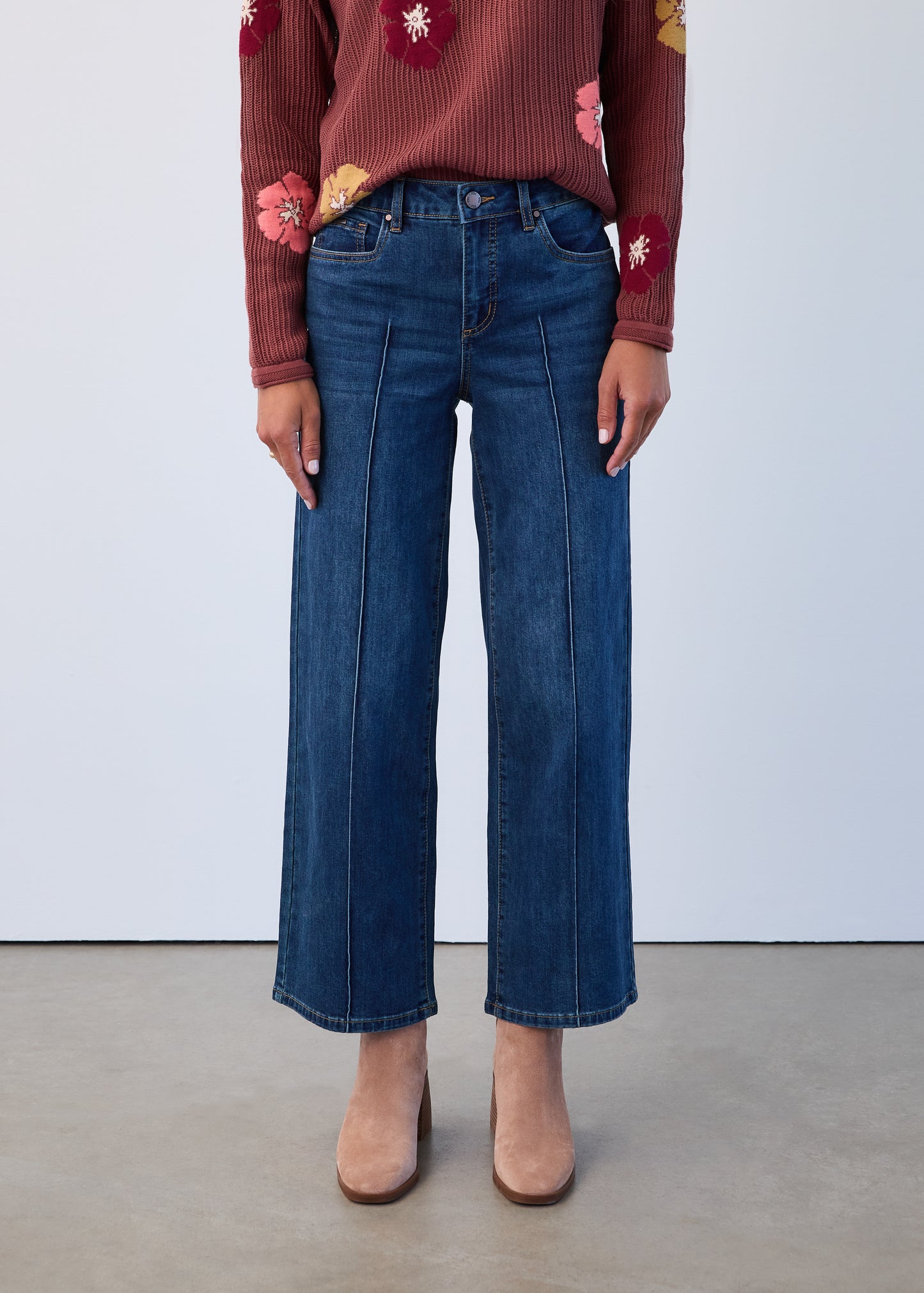 French Dressing Jeans - Olivia Wide Ankle Jean - SALE