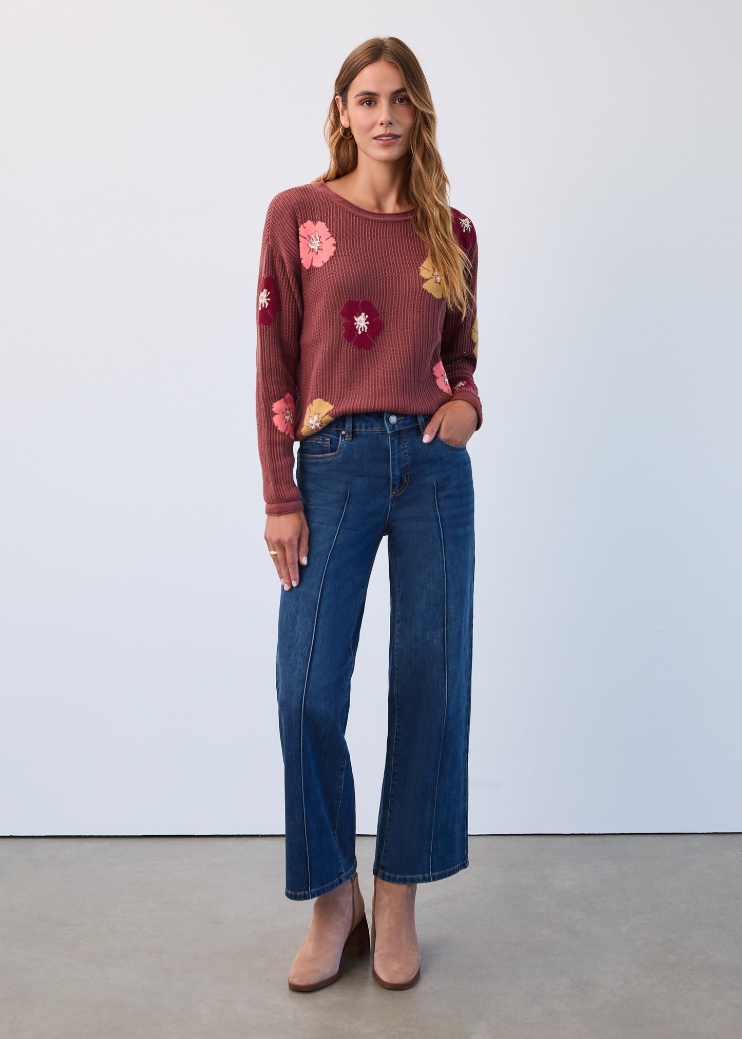 French Dressing Jeans - Olivia Wide Ankle Jean - SALE