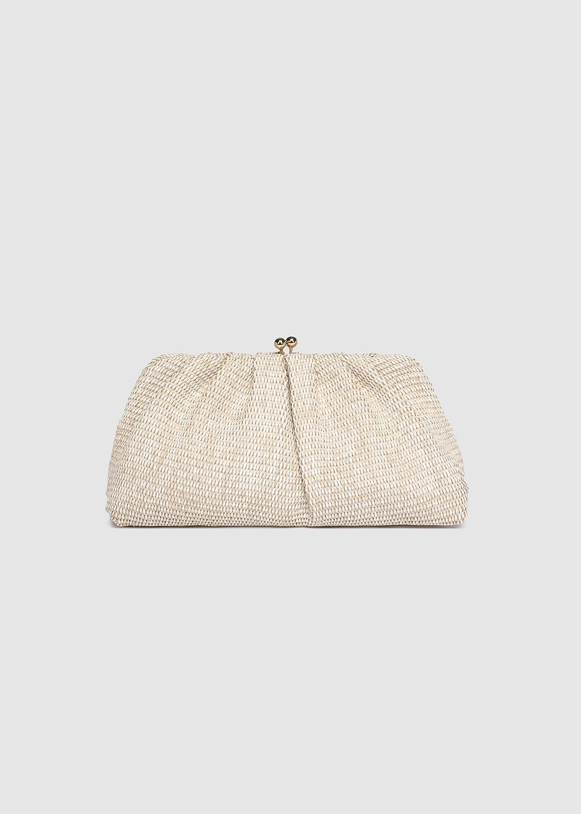 Louenhide - Goldie Raffia Clutch