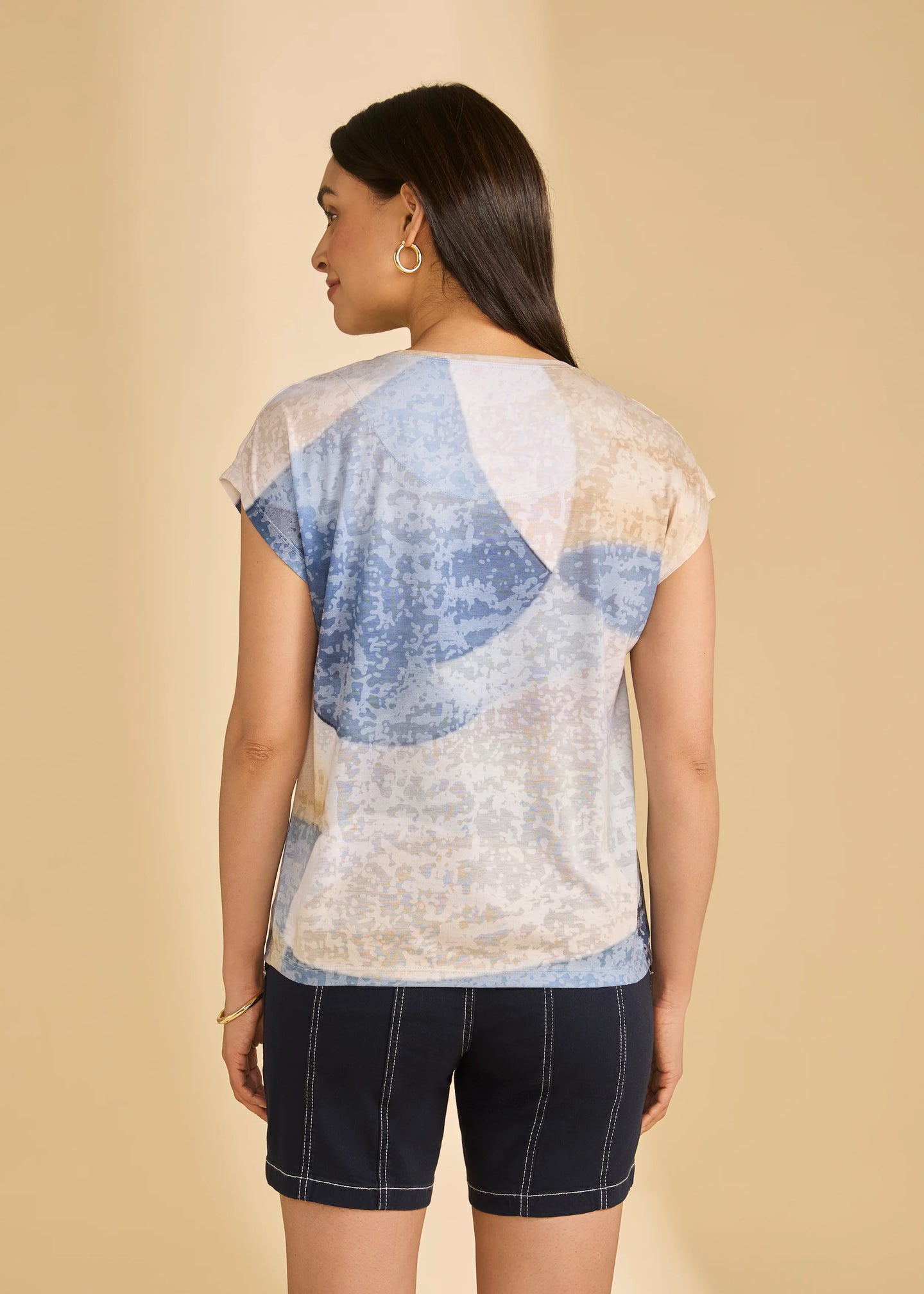 French Dressing Jeans - Short Sleeve Round Neck Kona Top - SALE - ONLINE EXCLUSIVE