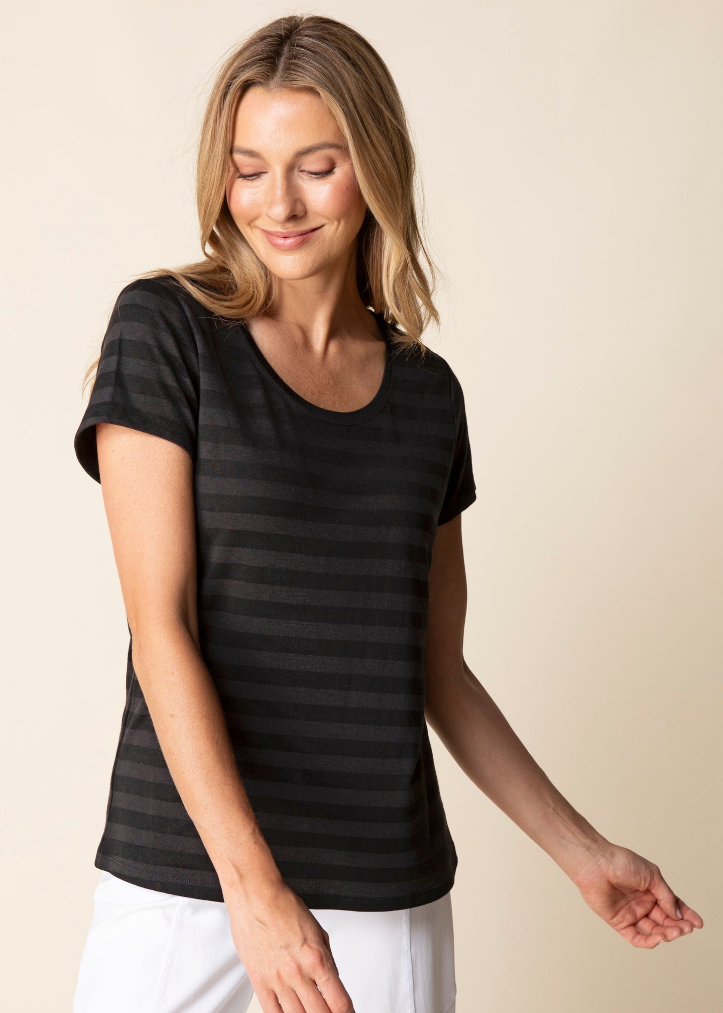 Habitat - Shadow Stripe Short Sleeve Tee