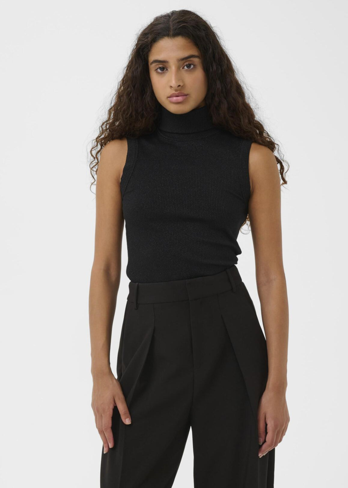 InWear - Dagna Lurex Rollneck Tank