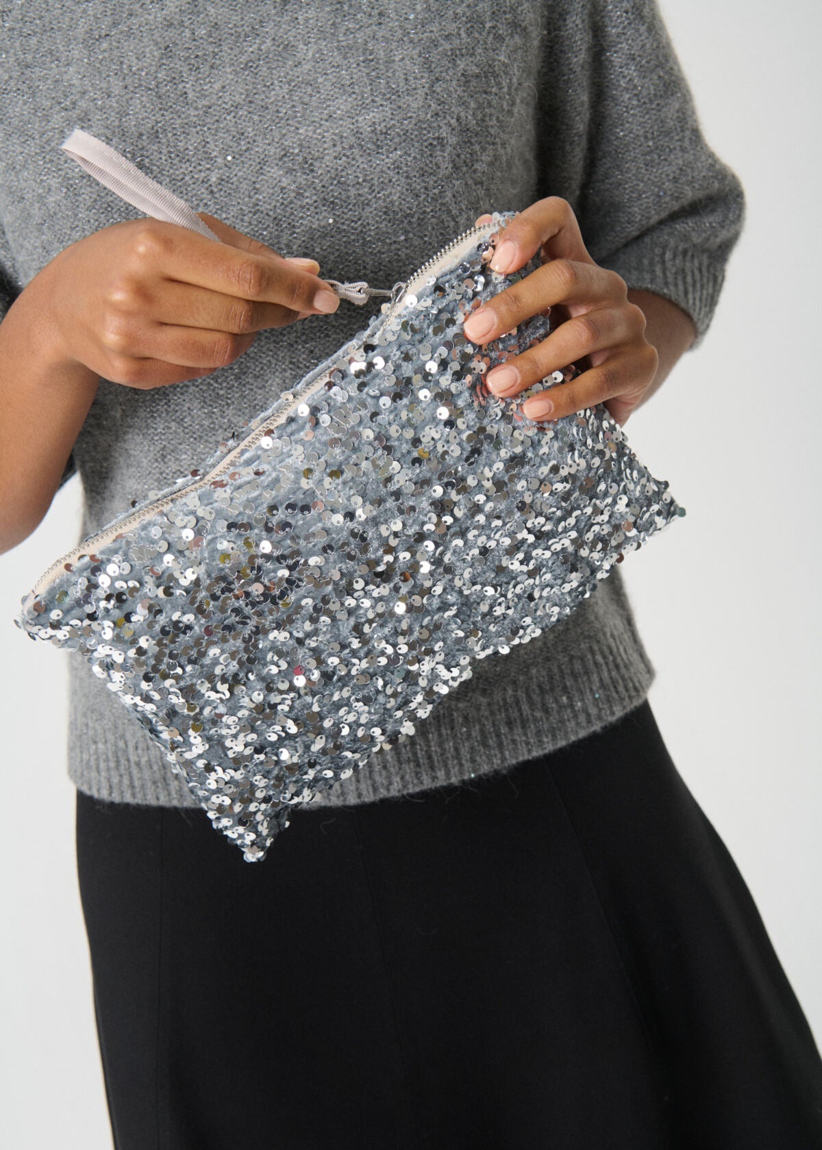 SILVER MIX SEQUIN
