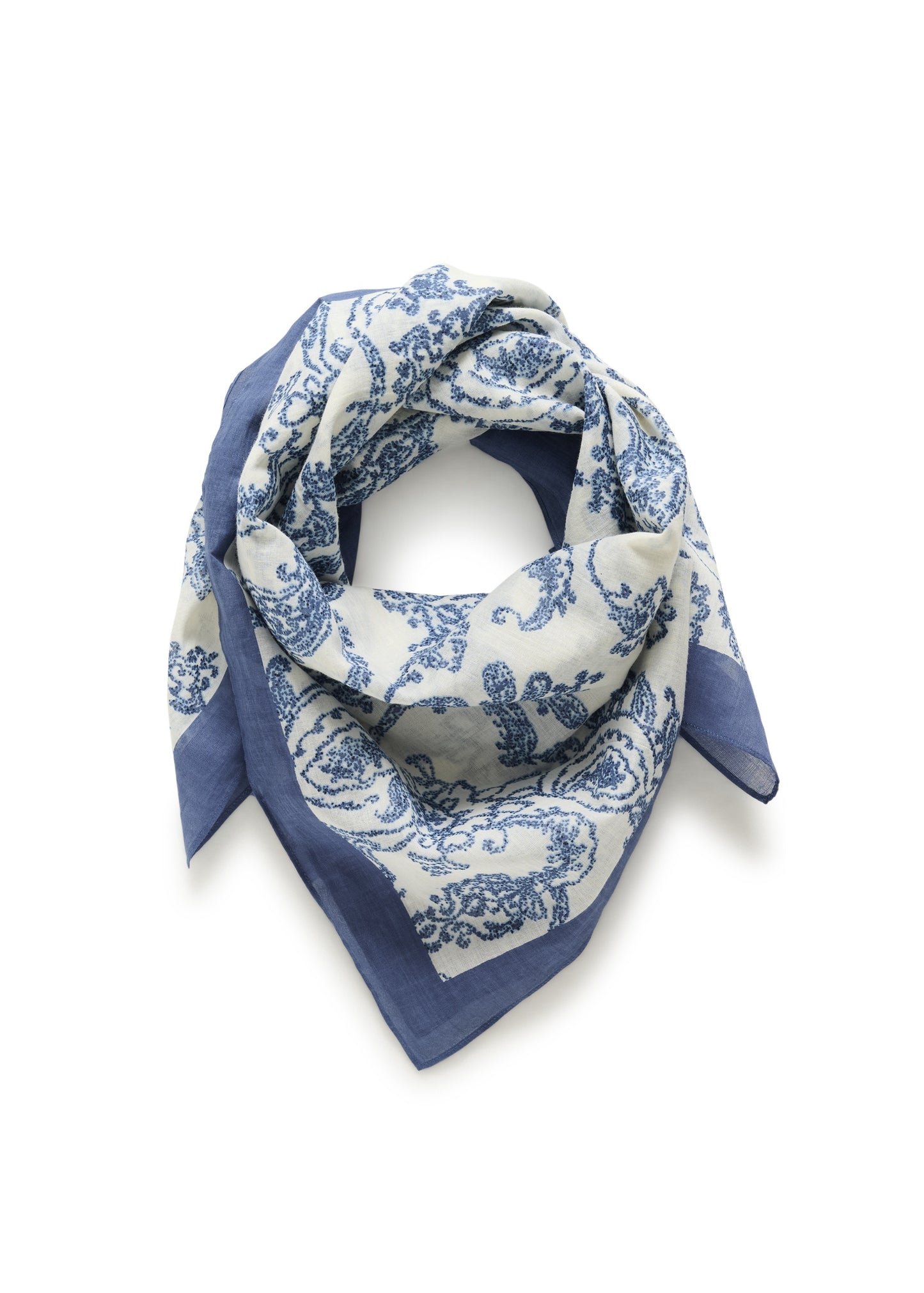 BLUE DOT PAISLEY