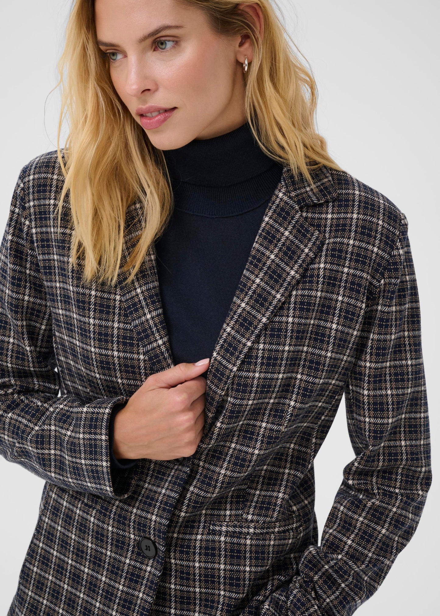 Part Two - Vineke Plaid Blazer