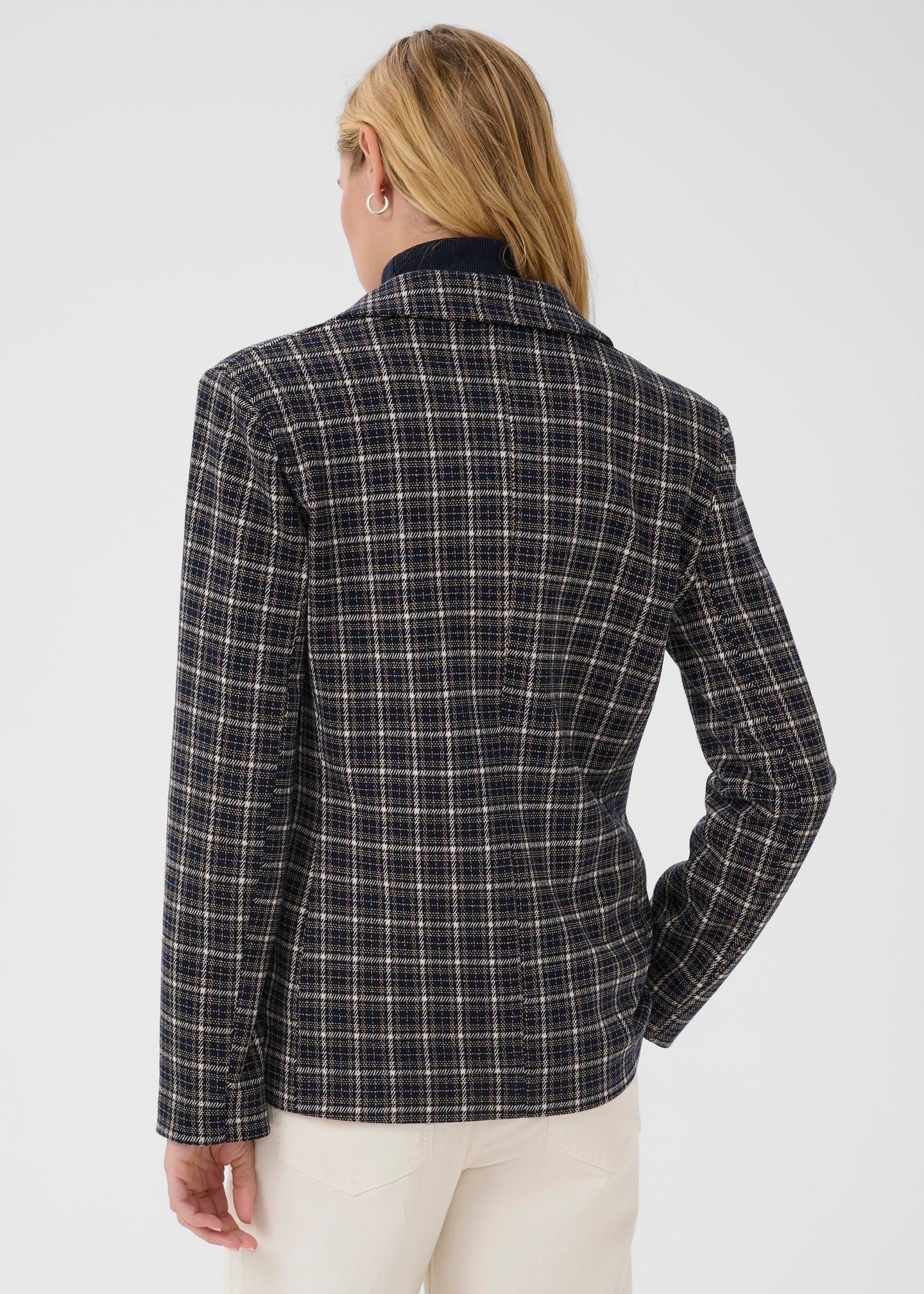 Part Two - Vineke Plaid Blazer